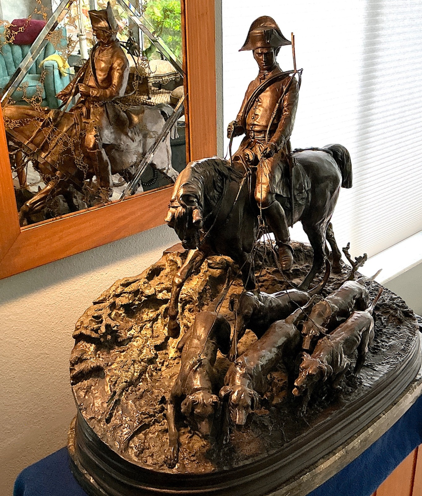 PIERRE JULES MENE (PJ MENE) = FRENCH BRONZE CASTING  (not a re-cast). made 1869.