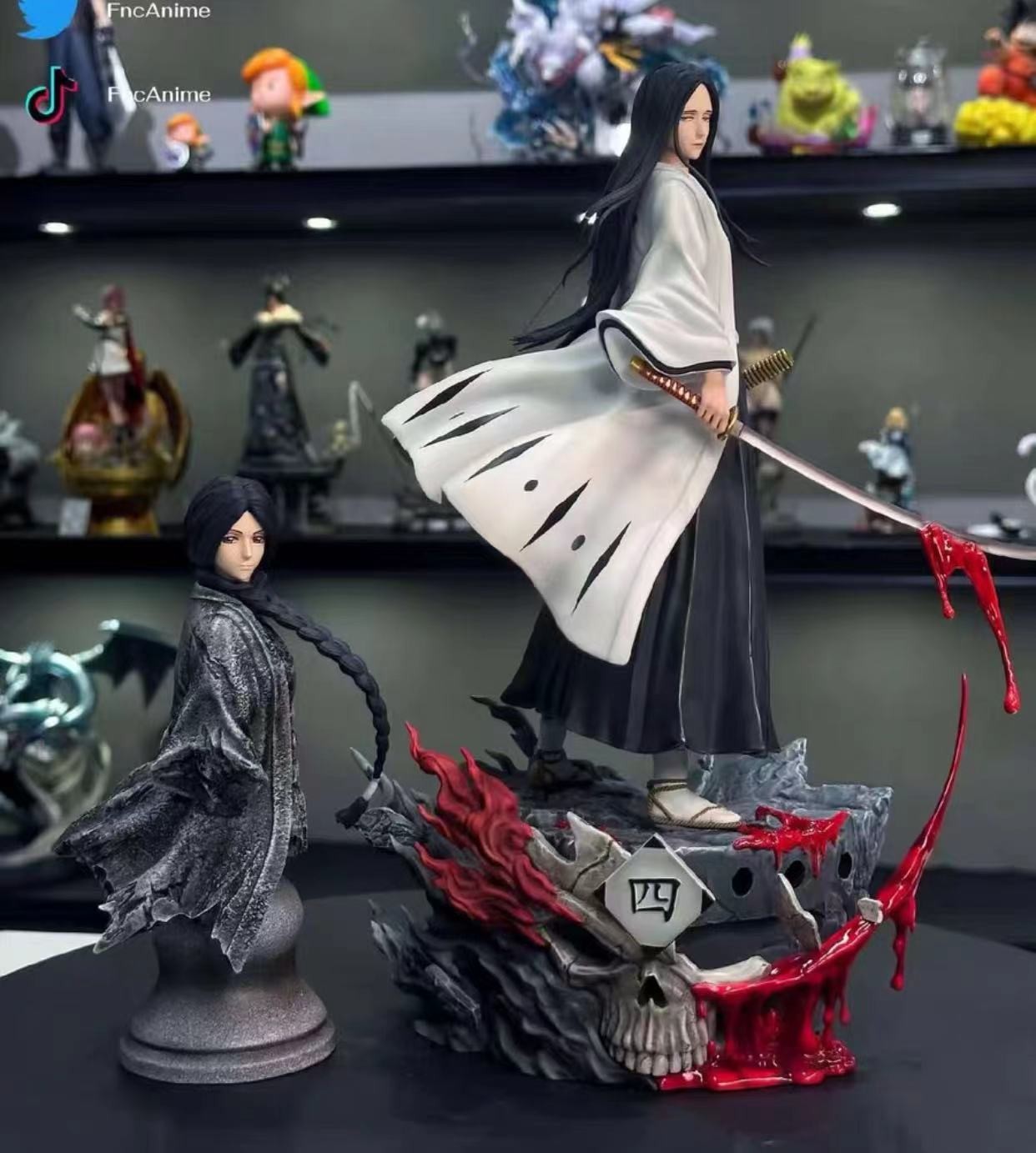 NIREN Studio Bleach Unohana Retsu Resin Model In Stock I.W Studio 1/6 H34cm NIREN Studio Bleach Unohana Retsu Resin Model In Stock I.W Studio 1/6 H34cm
