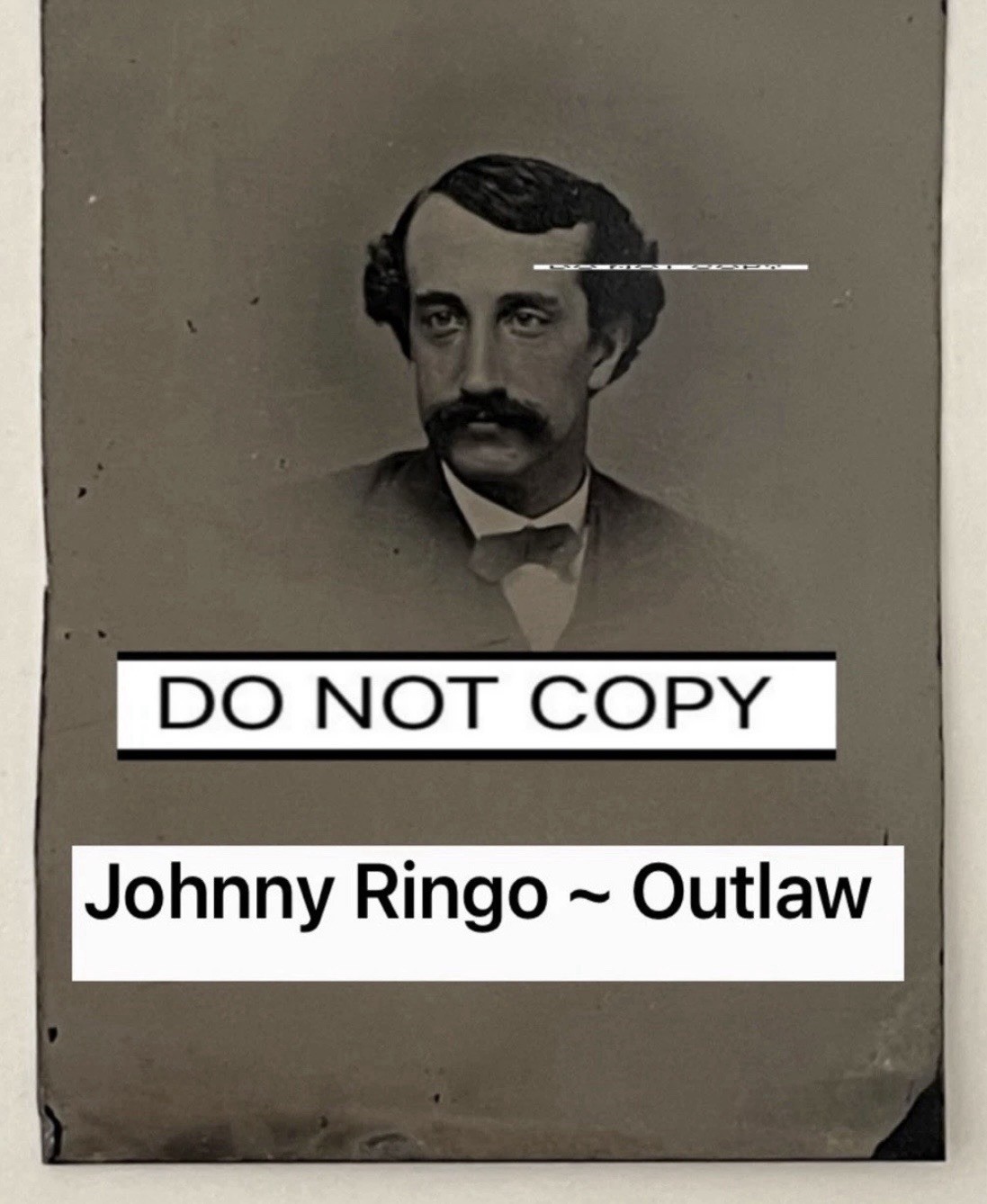 Antique Johnny Ringo Gunfighter Tintype Real Photo. Wild West Prize RARE Photo Antique Johnny Ringo Gunfighter Tintype Real Photo. Wild West Prize RARE Photo