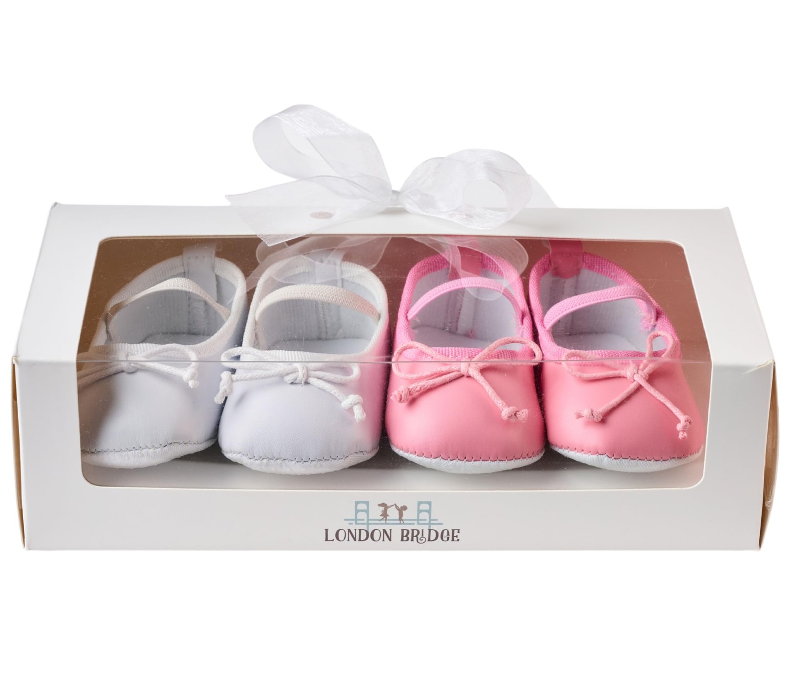 Maison Chic Ballet Shoe Gift Set White and Pink Maison Chic Ballet Shoe Gift Set White and Pink