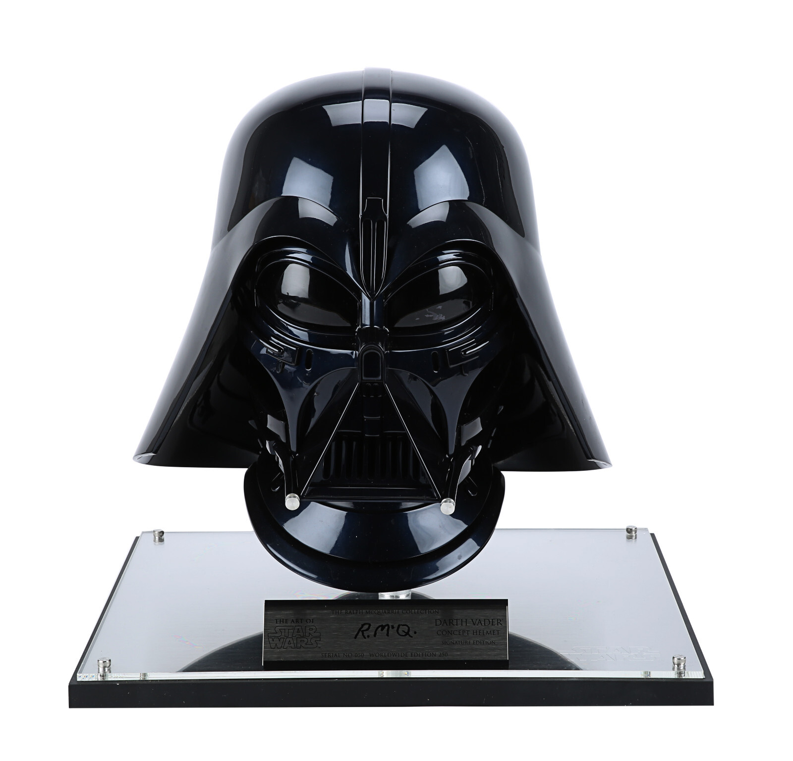 EFX STAR WARS RALPH MCQUARRIE CONCEPT DARTH VADER HELMET SIGNATURE ARTIST PROOF EFX STAR WARS RALPH MCQUARRIE CONCEPT DARTH VADER HELMET SIGNATURE ARTIST PROOF