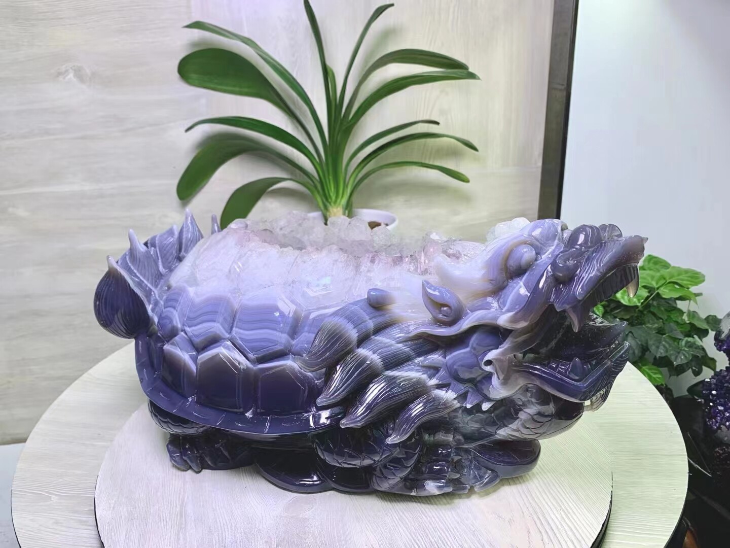 44LB A+++Large Natural Agate Amethyst Geode Crystal dragon tortois reiki Decor 44LB A+++Large Natural Agate Amethyst Geode Crystal dragon tortois reiki Decor