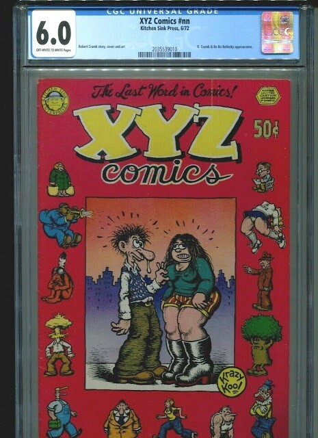 xyz Comics #nn Kitchen sink Press , 6/72 xyz Comics #nn Kitchen sink Press , 6/72