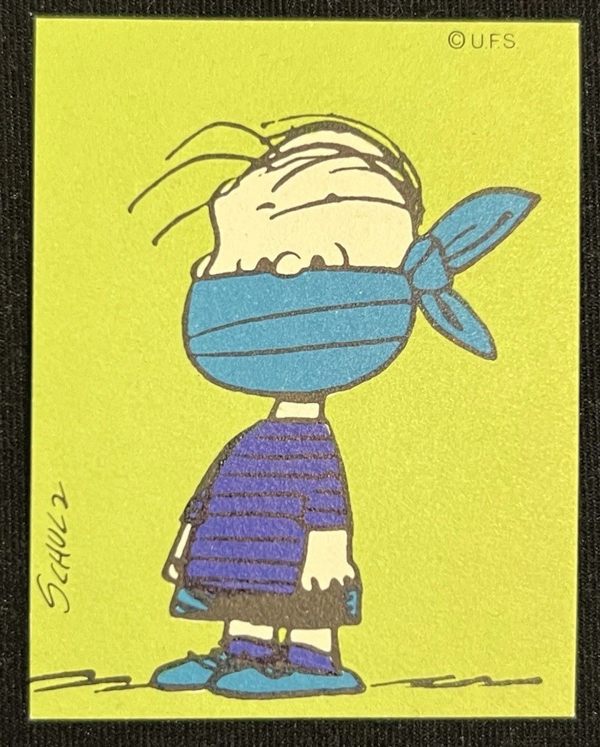 1971 MILANO FIGURINE DI LINUS BLANKET MOUTH *SECRET CARD* PEANUTS LOW POP NM/MT 1971 MILANO FIGURINE DI LINUS BLANKET MOUTH *SECRET CARD* PEANUTS LOW POP NM/MT