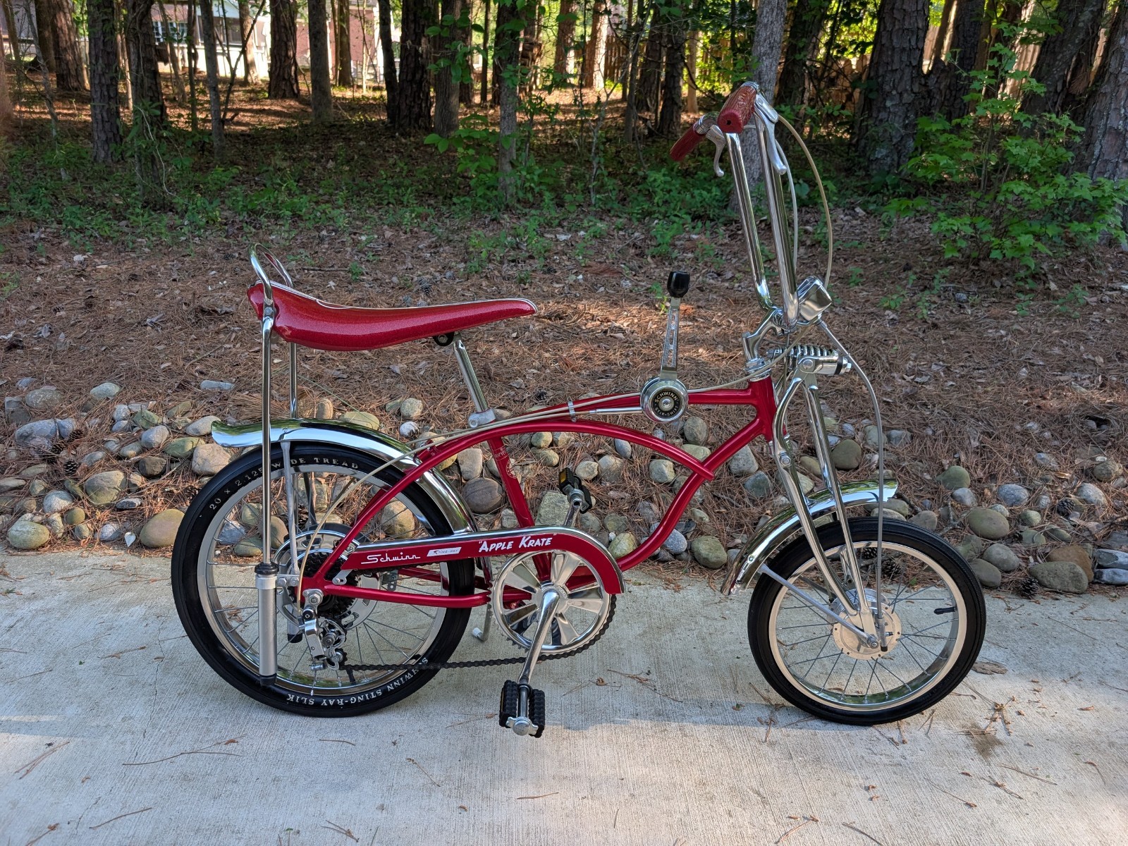 SCHWINN 1972 APPLE KRATE Bicycle 5 speed STINGRAY 20 inch Bike ORIGINAL w/DISC SCHWINN 1972 APPLE KRATE Bicycle 5 speed STINGRAY 20 inch Bike ORIGINAL w/DISC