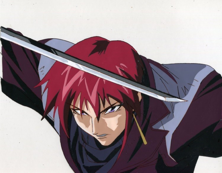Knight Hunters: Weiß Weiss Kreuz Anime Production Cel Opening AYA Credits OP