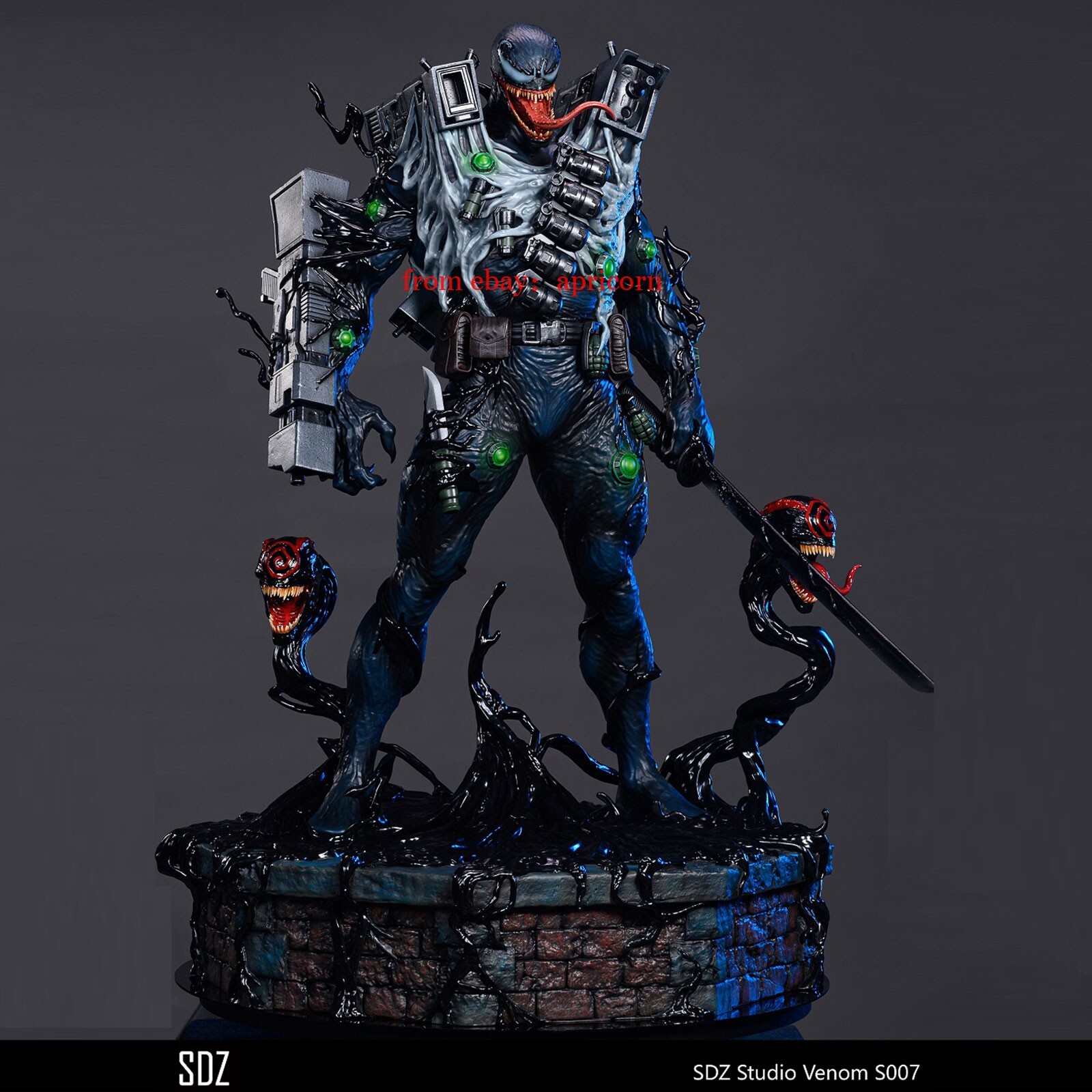 SDZ Studio Venom 1/4 Weapon Venom Statue Painted Model Collectible 25 SDZ Studio Venom 1/4 Weapon Venom Statue Painted Model Collectible 25