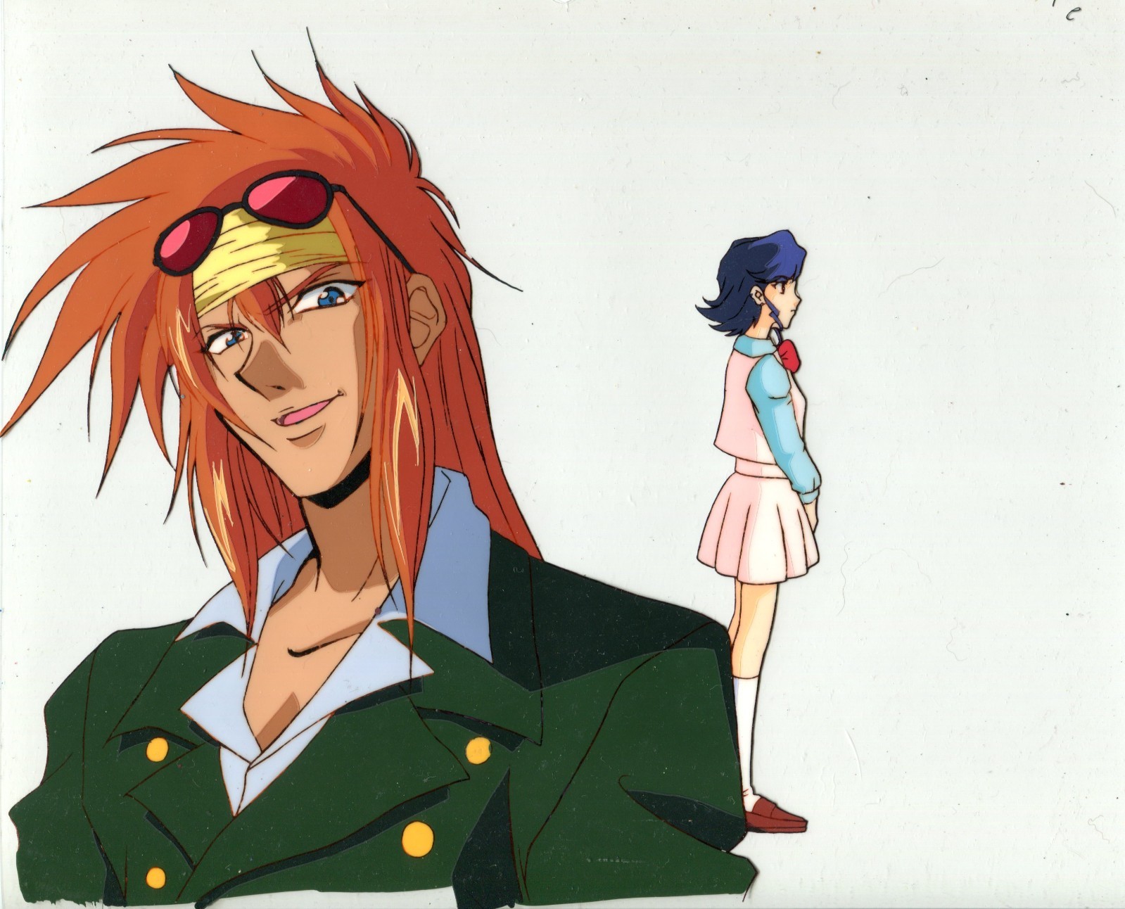 Knight Hunters: Weiß Weiss Kreuz Anime Production Cel EYECATCH