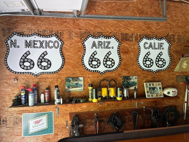 Vintage Route 66 Signs - Circa late 30's early 40's
