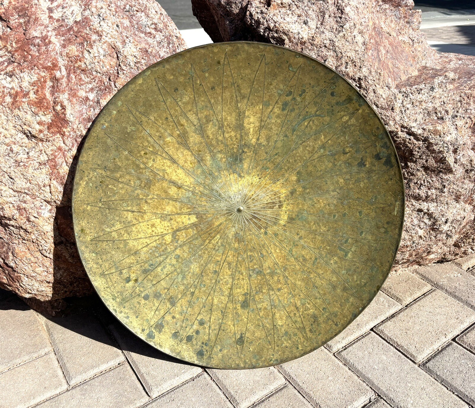 ARTIST Blacksmith FRITZ KÜHN Rare Original Forged Bronze Bowl Germany 1950‘s ARTIST Blacksmith FRITZ KÜHN Rare Original Forged Bronze Bowl Germany 1950‘s
