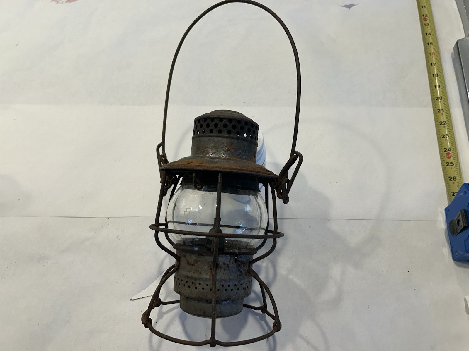 Antique Pennsylvania railroad lantern