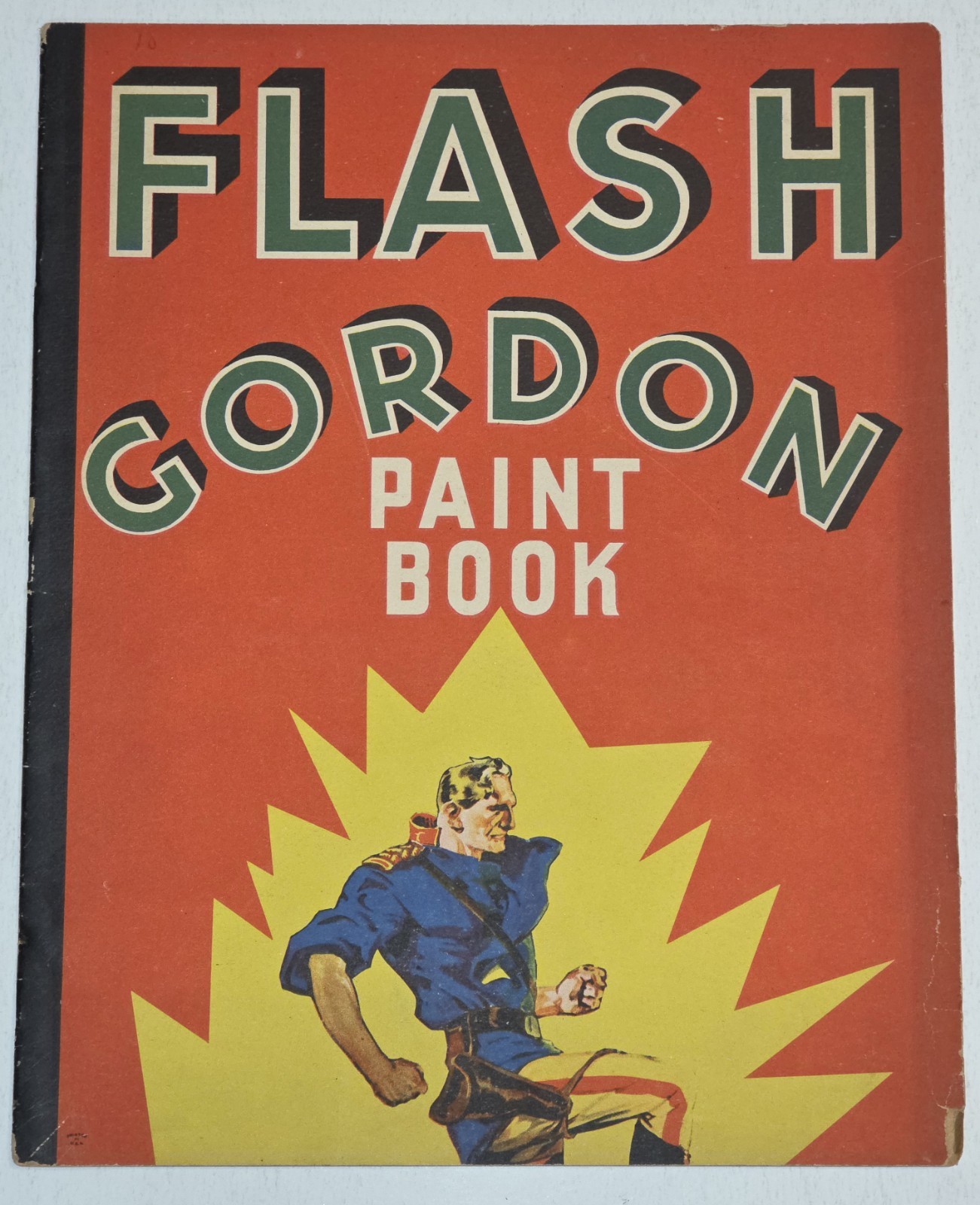 Flash Gordon Paint Book 1936 FN+ Whitman, King Features Syn Platinum Age 11 Flash Gordon Paint Book 1936 FN+ Whitman, King Features Syn Platinum Age 11