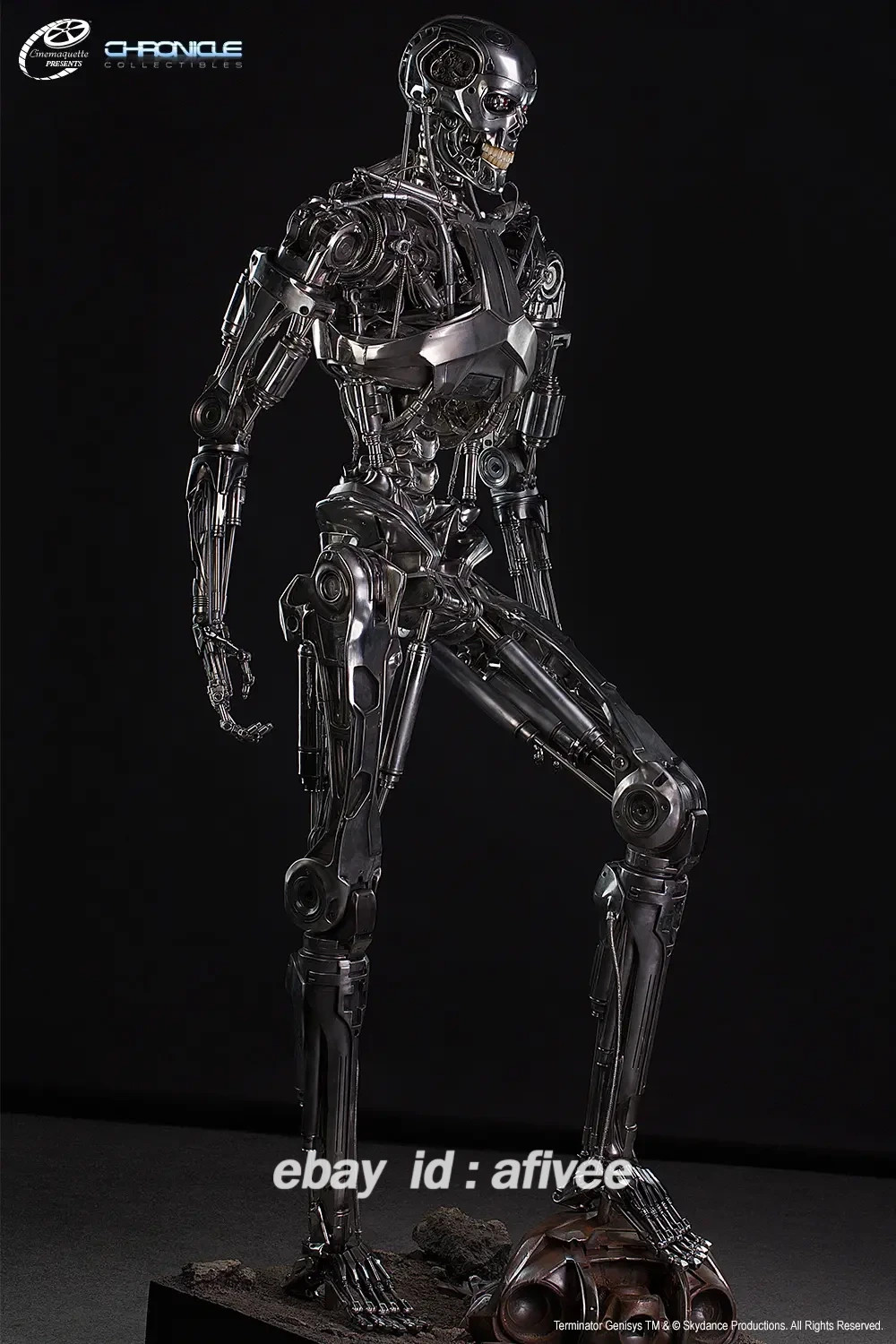Chronicle x VERY MUSEUM Terminator Genisys T-800 Endoskeleton Life-Size Statue Chronicle x VERY MUSEUM Terminator Genisys T-800 Endoskeleton Life-Size Statue