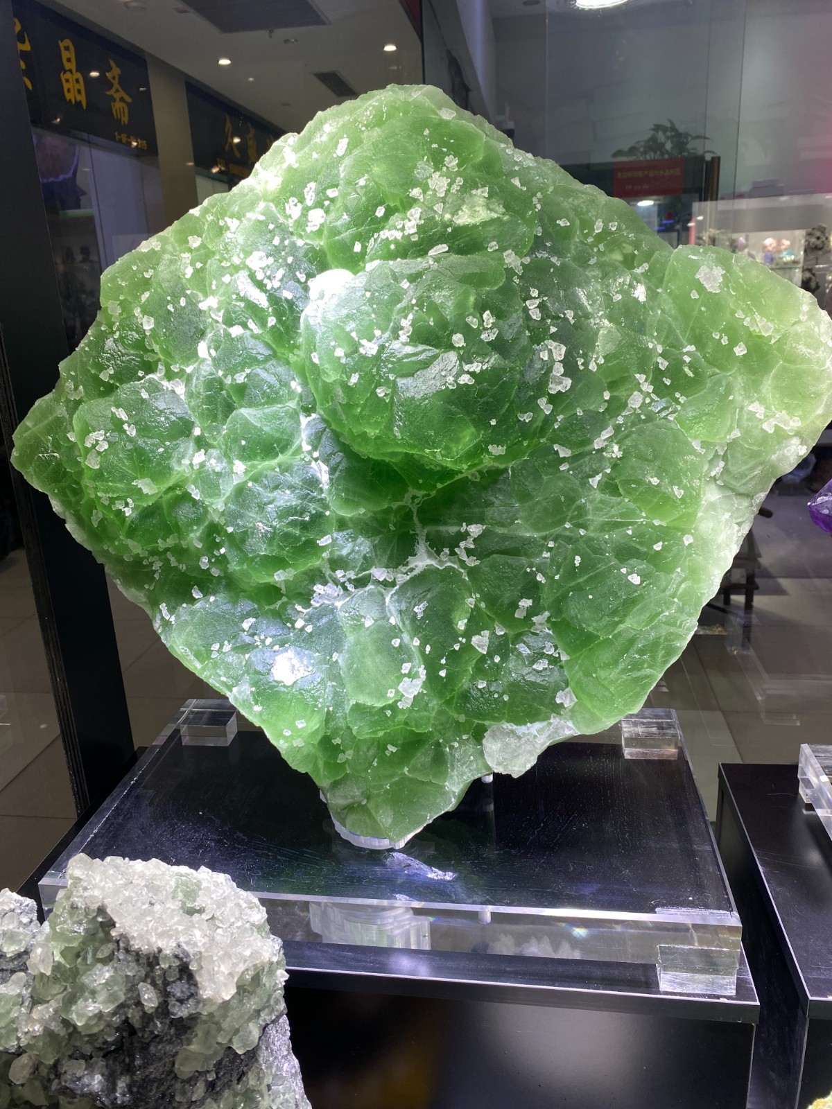Large 99LB Rare Top Natural Green Fluorite Quartz Crystal Mineral Collection Large 99LB Rare Top Natural Green Fluorite Quartz Crystal Mineral Collection