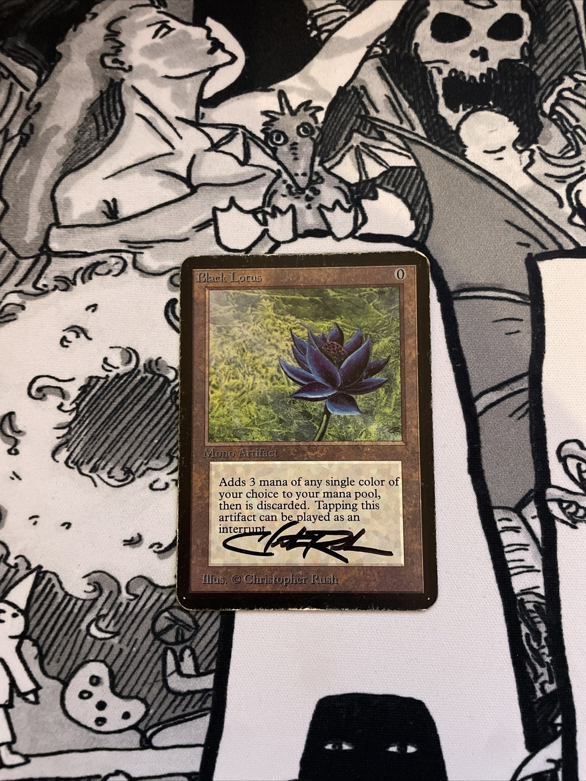 Alpha Black Lotus - Limited Edition Alpha - Magic: The Gathering (MTG) - HP