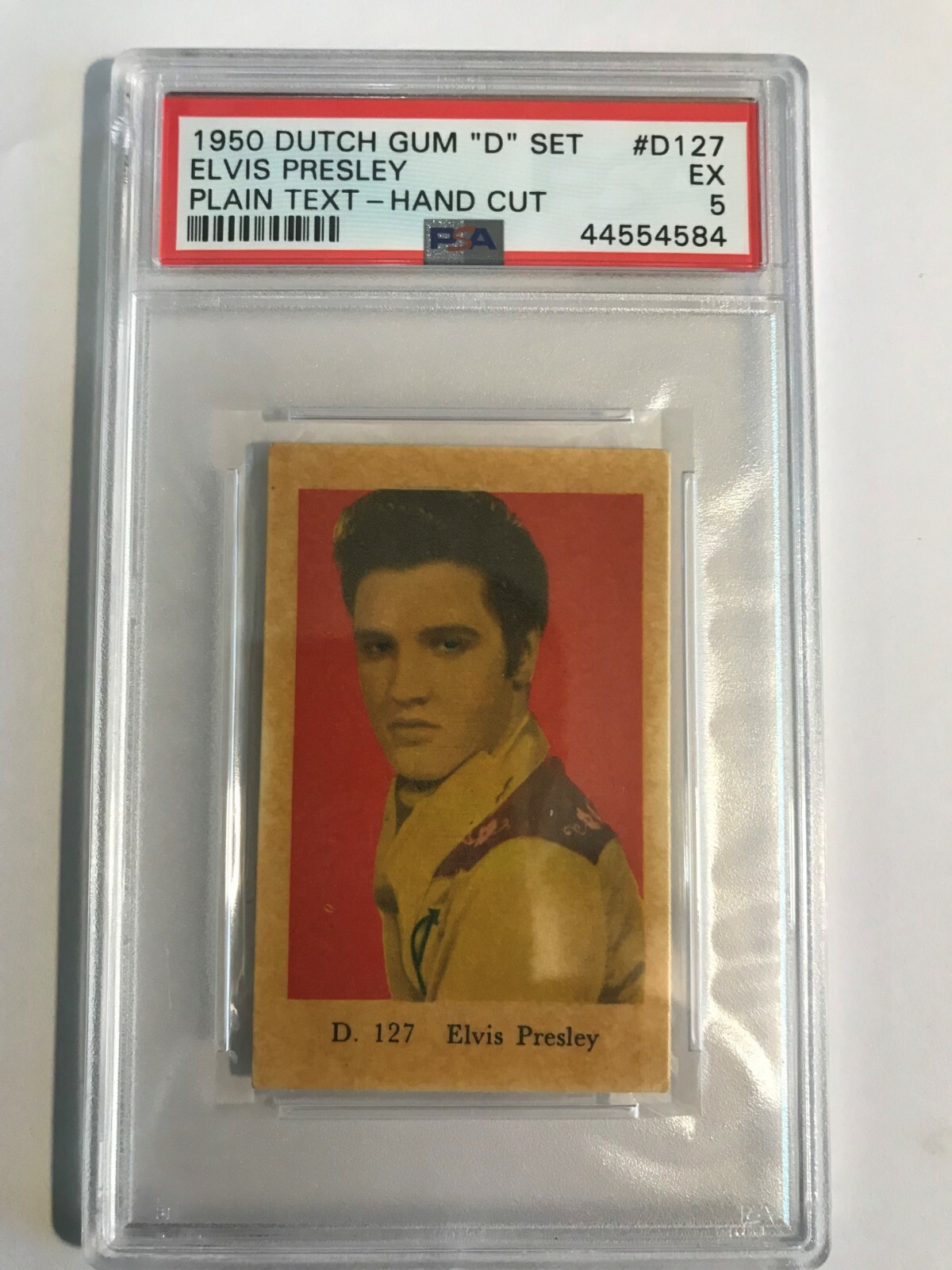 1950 Elvis Presley PSA 5 First apperance on a card, ROOKIE CARD The KING