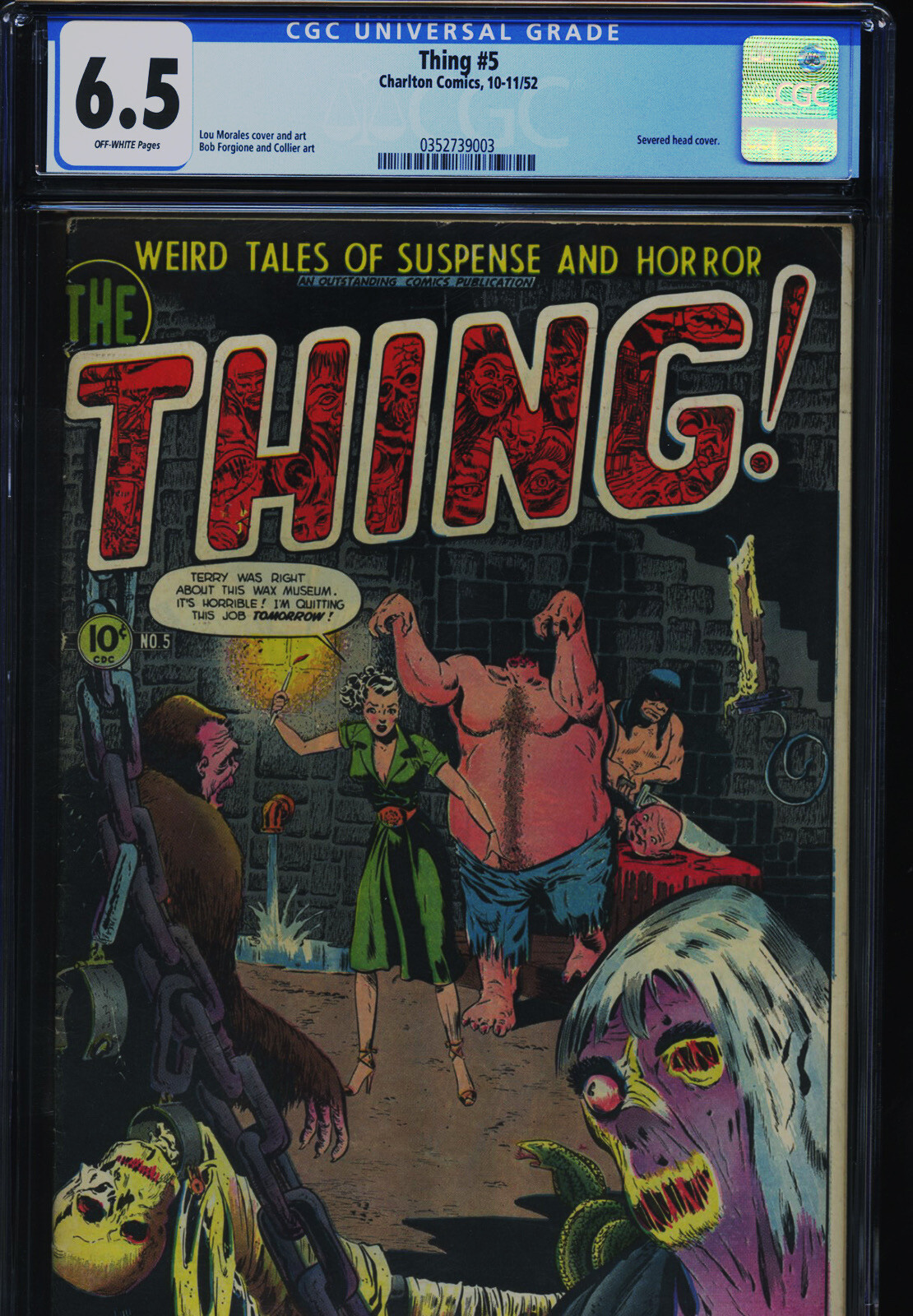 THING #5 - CGC-6.5, OW - CDC - Golden Age THING #5 - CGC-6.5, OW - CDC - Golden Age