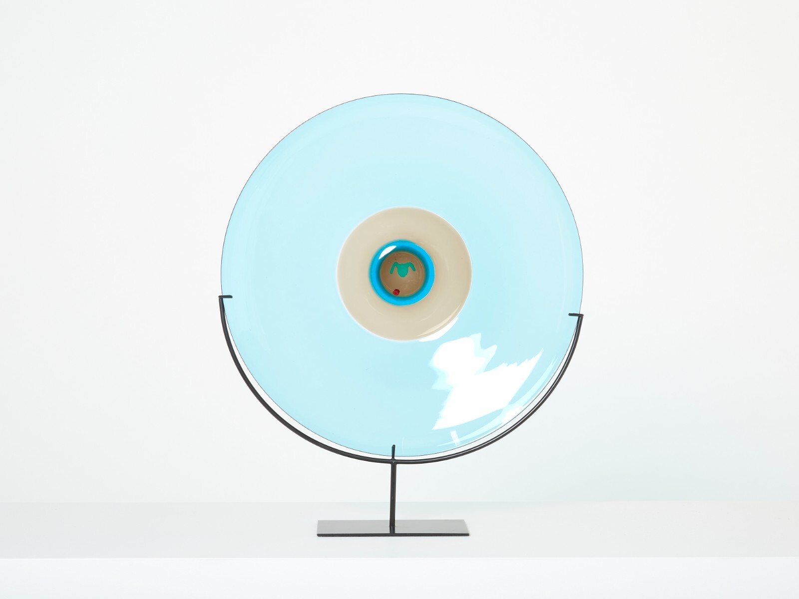 Tapio Wirkkala Polipo Venini plate murano sculpture 1990 Tapio Wirkkala Polipo Venini plate murano sculpture 1990