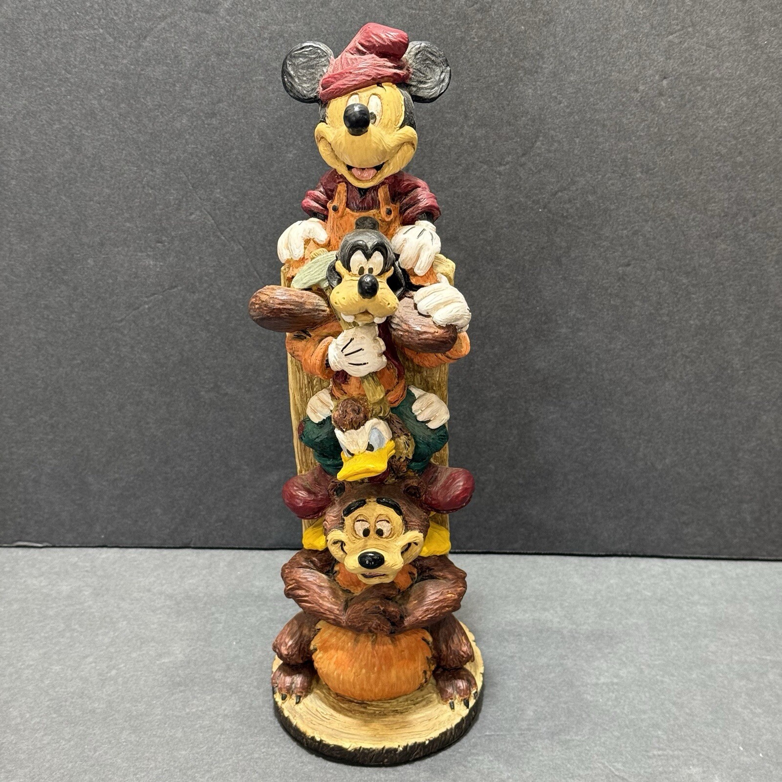 Disney Parks otem Pole Fort Wilderness Lodge Mickey & Friends Big TFigurine 10