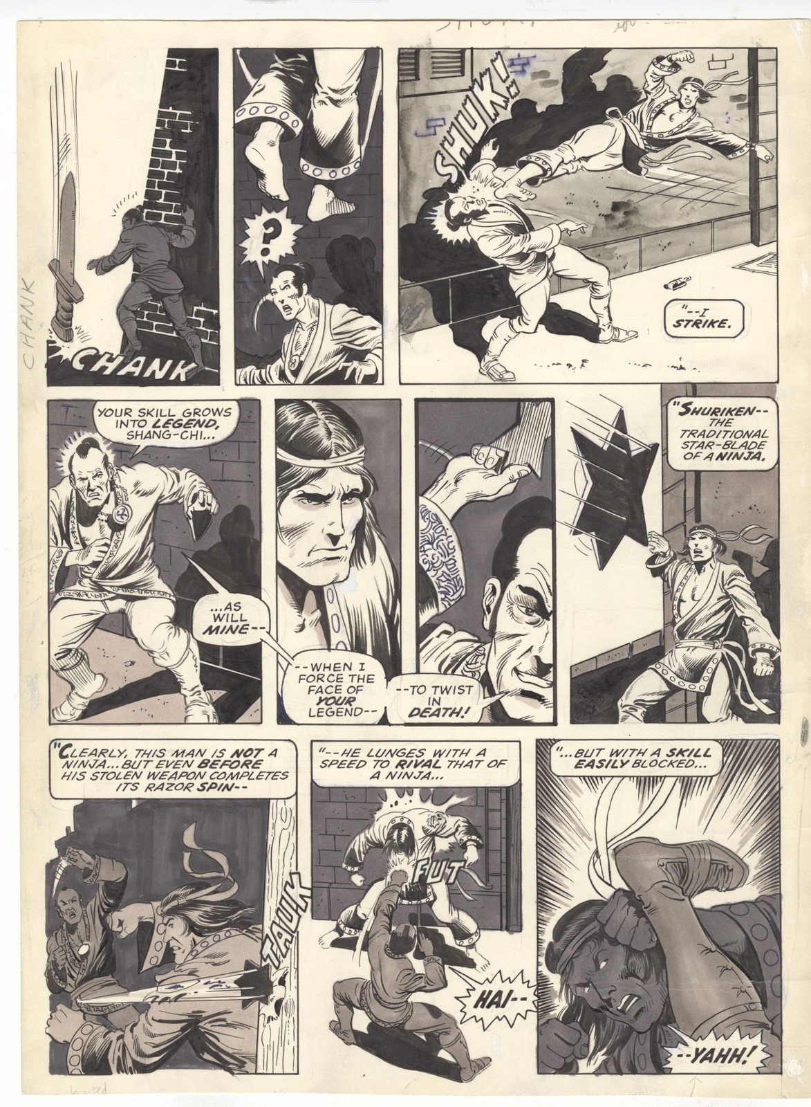 Deadly Hands of Kung Fu #4 pg 7 by Mike Vosburg
