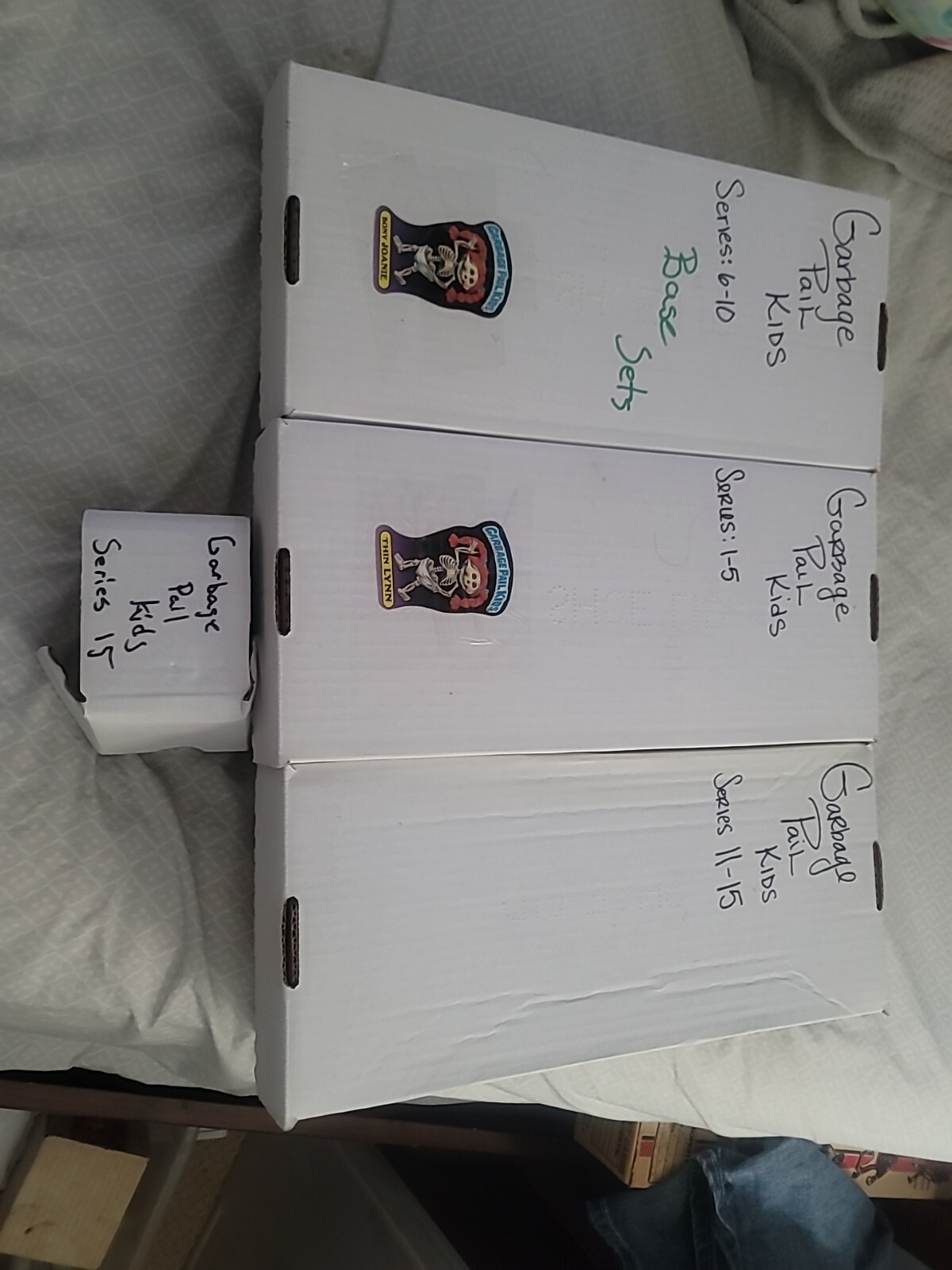 1985 - 1988 Garbage Pail Kids Series Complete Collection 1-15 OS1 - OS15 GPK Set 1985 - 1988 Garbage Pail Kids Series Complete Collection 1-15 OS1 - OS15 GPK Set