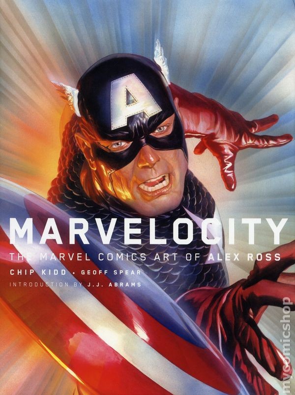 Marvelocity: The Marvel Comics Art of Alex Ross HC 1A-1ST NM 2018 Stock Image