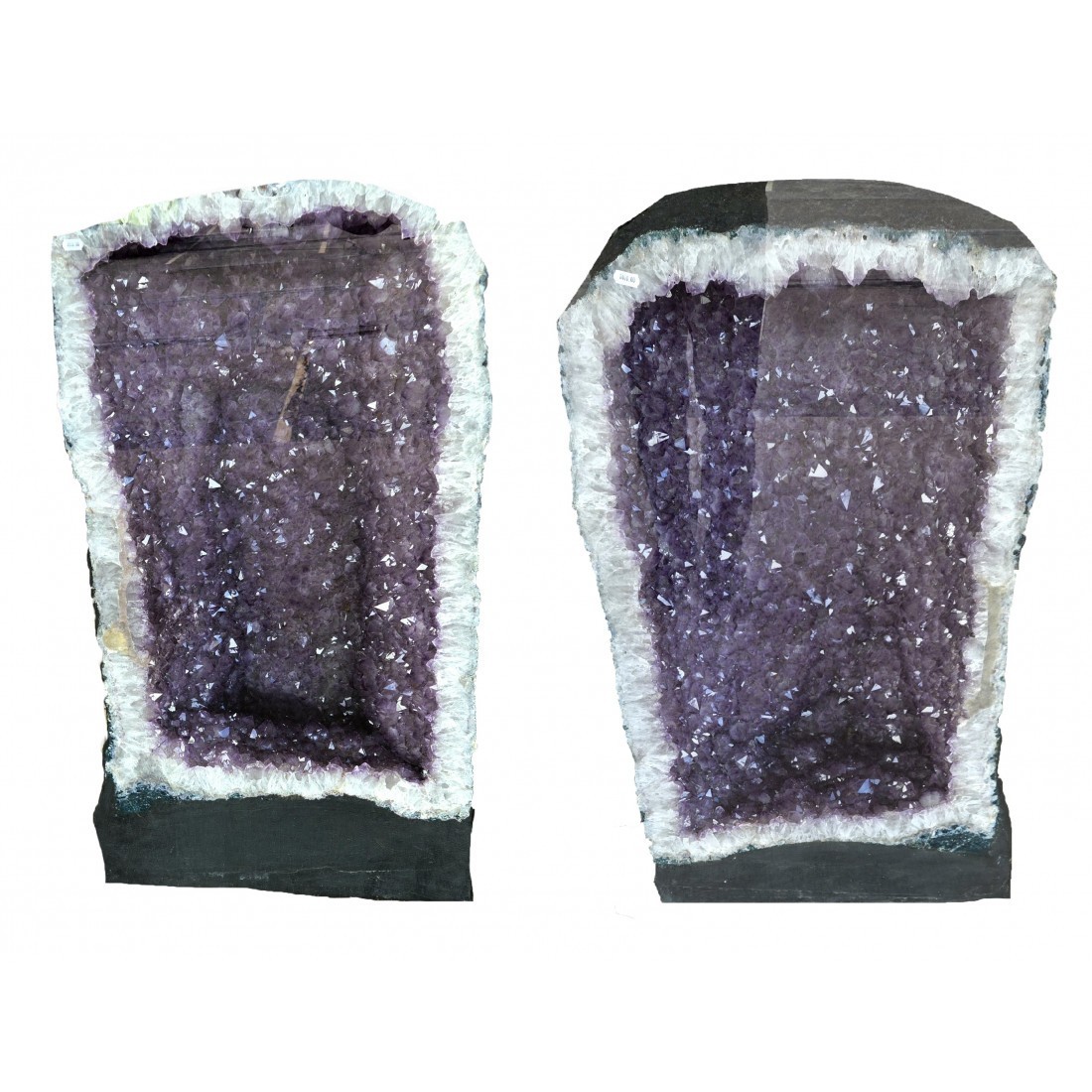 amethyst geode pair 41