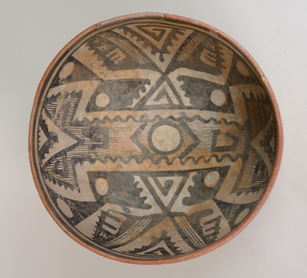 Prehistoric Salado pottery; Gila Polychrome Prehistoric Salado pottery; Gila Polychrome