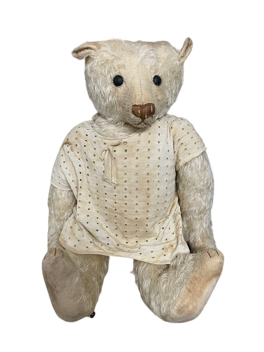 Plush Toy Lou Jane Hifumi Adams 123 Wade Artist Teddy Bear 24.4 inches in Size