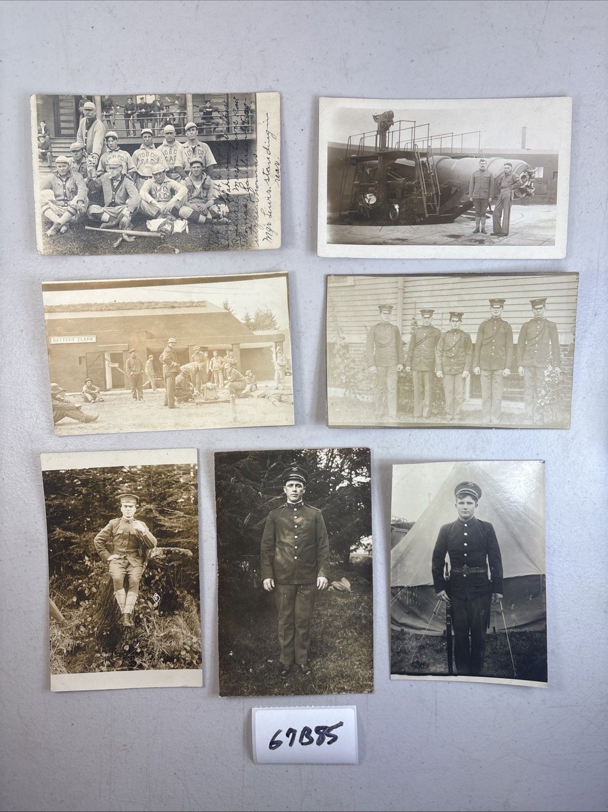US Military Real Photo Post Card RPPC Lot Handwritten Correspondence 67B85 US Military Real Photo Post Card RPPC Lot Handwritten Correspondence 67B85