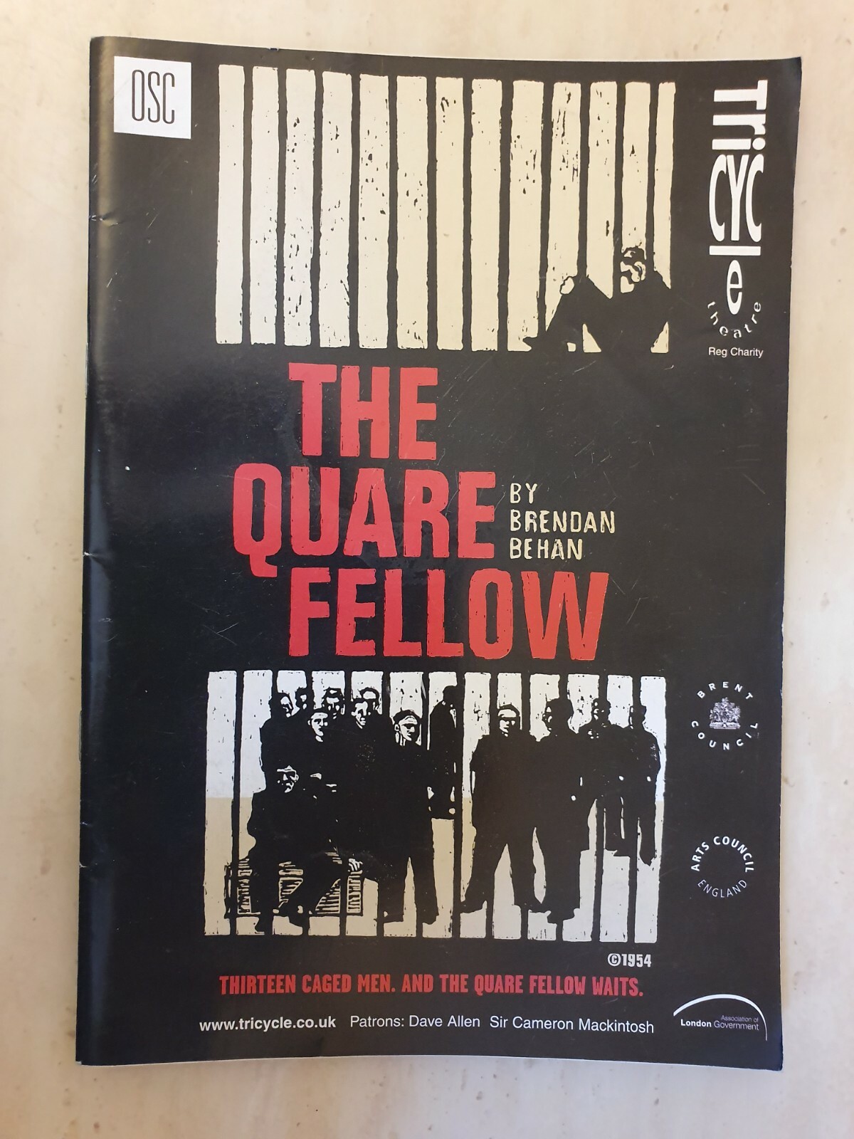 THE QUARE FELLOW - SEAN CAMPION KIERAN CUNNINGHAM NICK DANAN SEAN GALLAGHER THE QUARE FELLOW - SEAN CAMPION KIERAN CUNNINGHAM NICK DANAN SEAN GALLAGHER