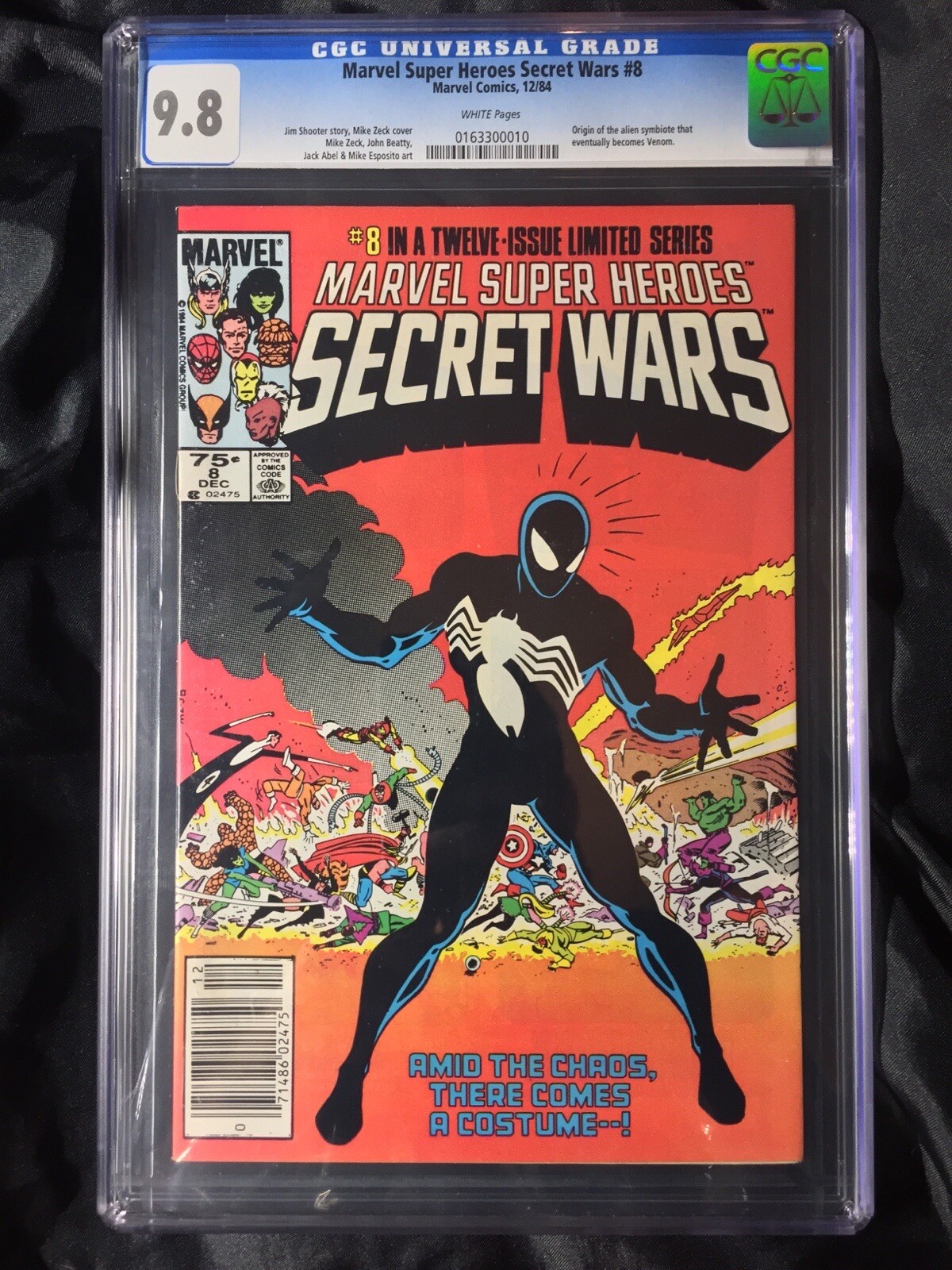 SECRET WARS #8 CGC 9.8 1984 🔥NEWSSTAND🔥SYMBIOTE ORIG 🔥MARVEL SECRET WARS #8 CGC 9.8 1984 🔥NEWSSTAND🔥SYMBIOTE ORIG 🔥MARVEL