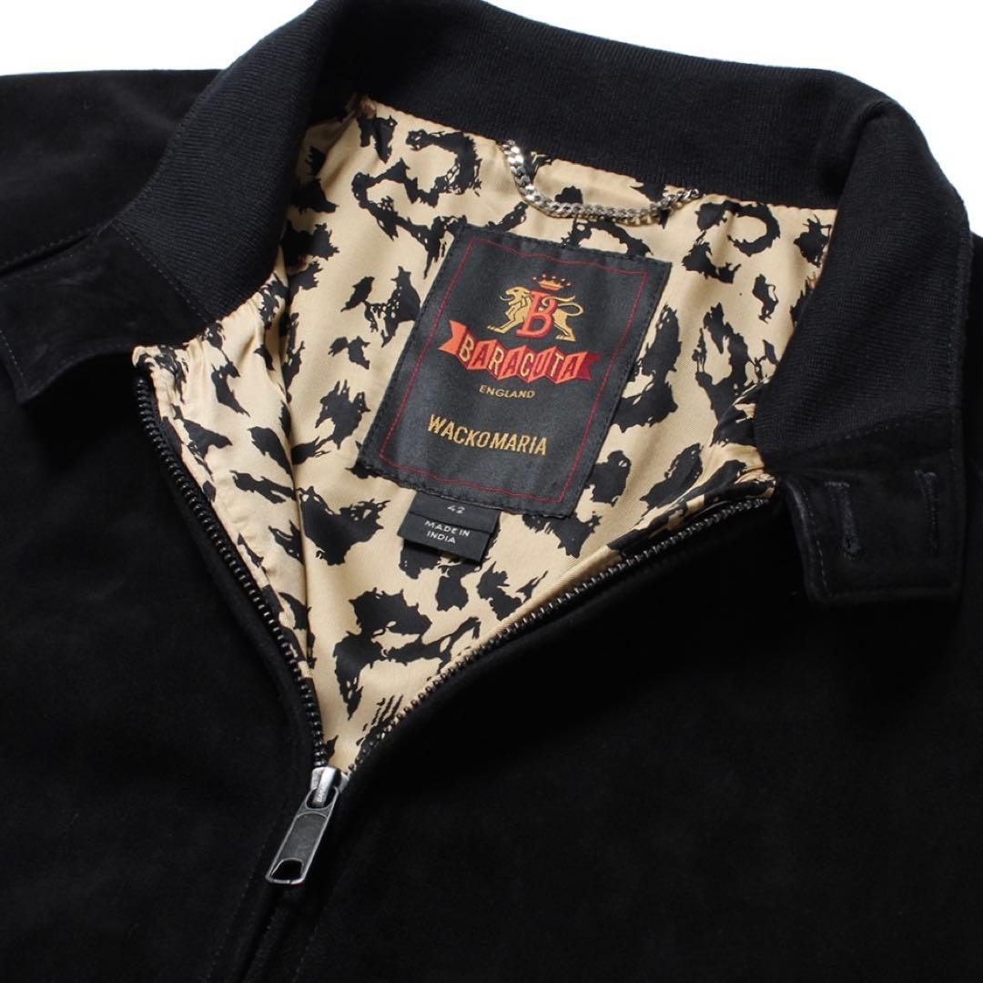 Below List Wackomaria Baracuta Suede Jacket Today Only Mne Rare Collaboration Below List Wackomaria Baracuta Suede Jacket Today Only Mne Rare Collaboration