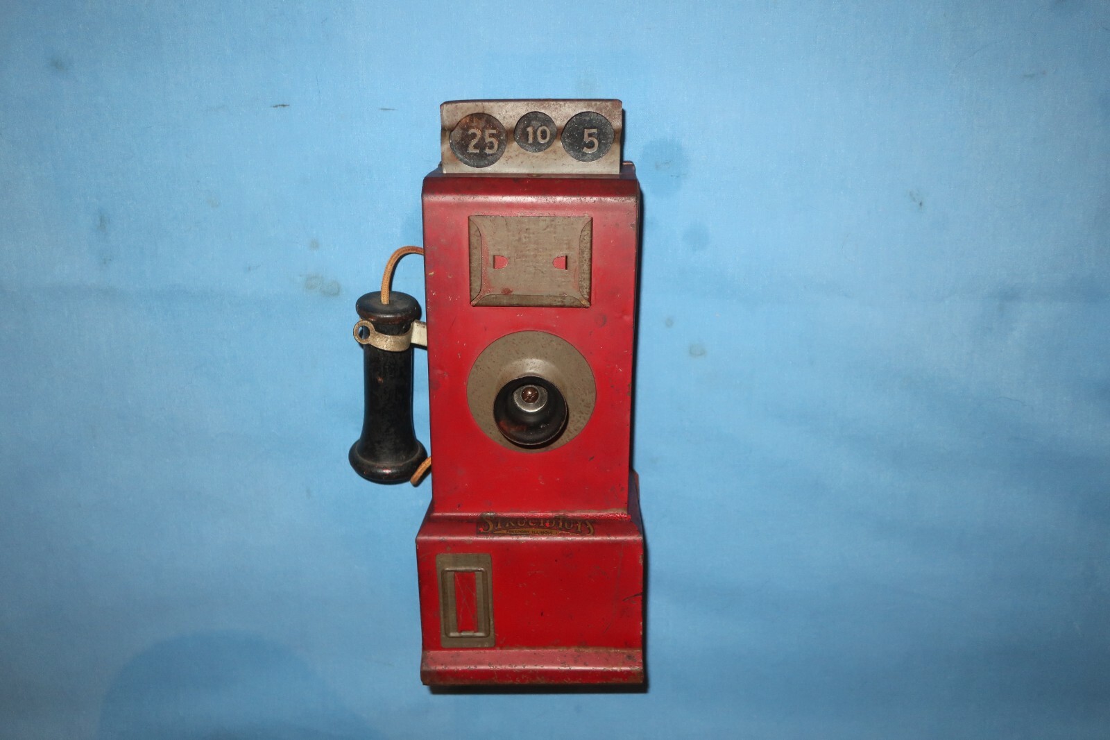 Vintage Structo Toys Toy Pay Phone
