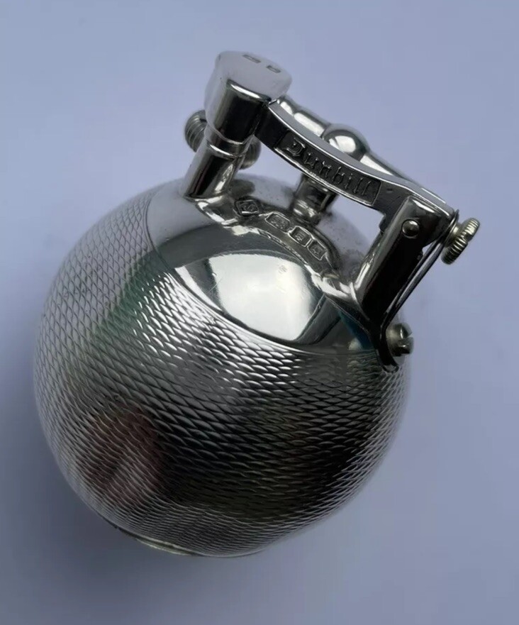 Vintage 1929 STERLING SILVER Dunhill Ball ‘Lift Arm’ Lighter - OVERHAULED Vintage 1929 STERLING SILVER Dunhill Ball ‘Lift Arm’ Lighter - OVERHAULED