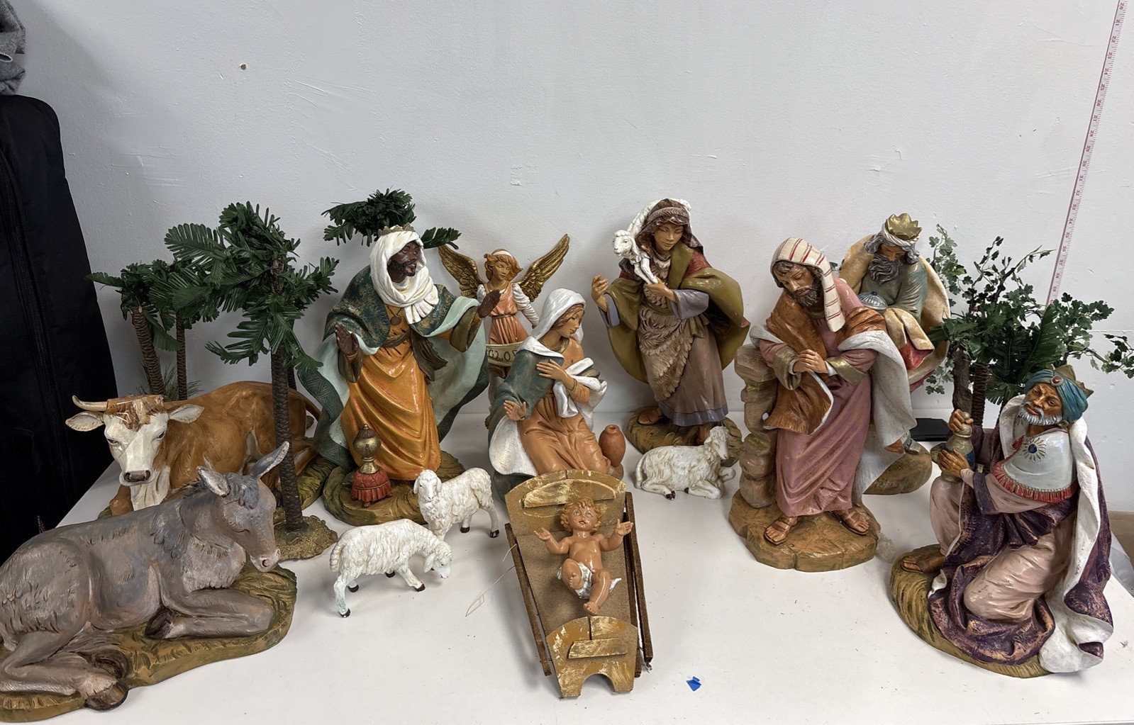 18in Fontanini Vintage 13 Pc Nativity Set Extra Large 