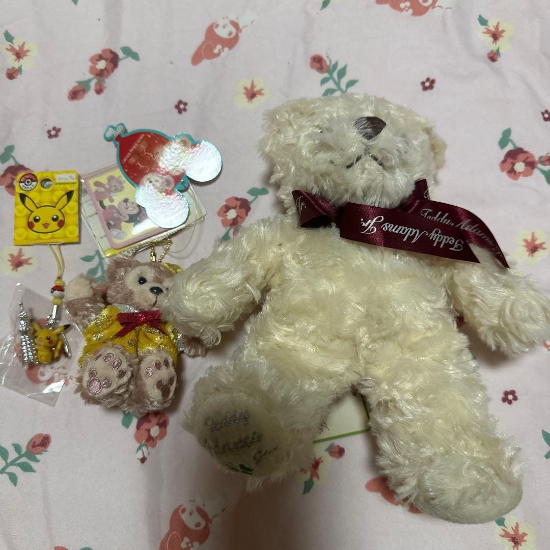 Teddy Adams Jr. Plush – Pikachu & Duffy St**r**ap Set Pikachu Duffy Pokémon Teddy Adams Jr. Plush – Pikachu & Duffy St**r**ap Set Pikachu Duffy Pokémon