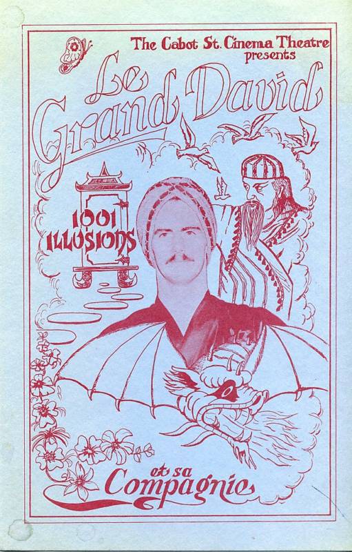 Magicians Le Grand David collectibles 70 items rare world-class archive, vintage