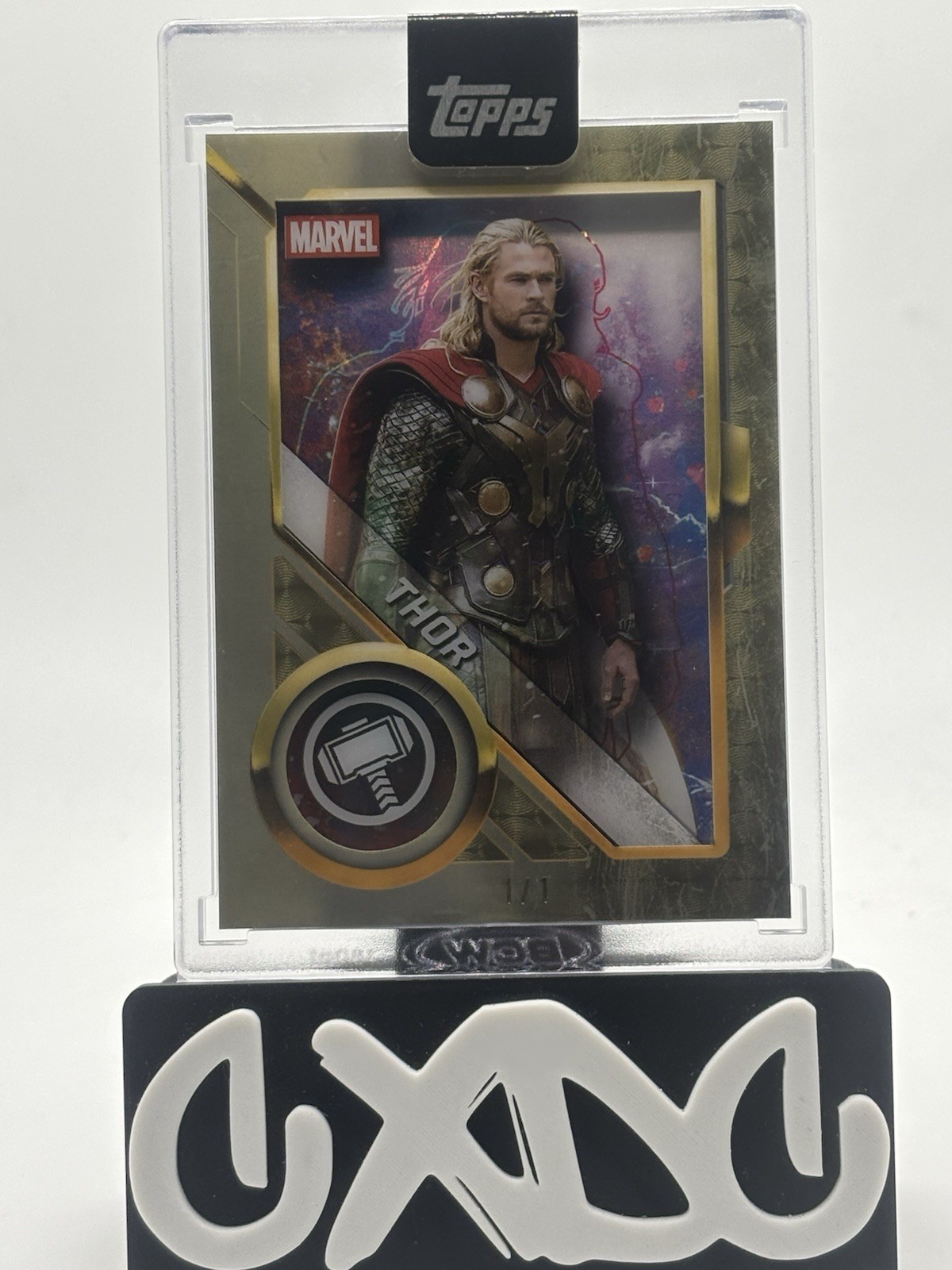 2025 Topps Marvel Studios Thor AS-4 Superfractor 1/1 + Redemption