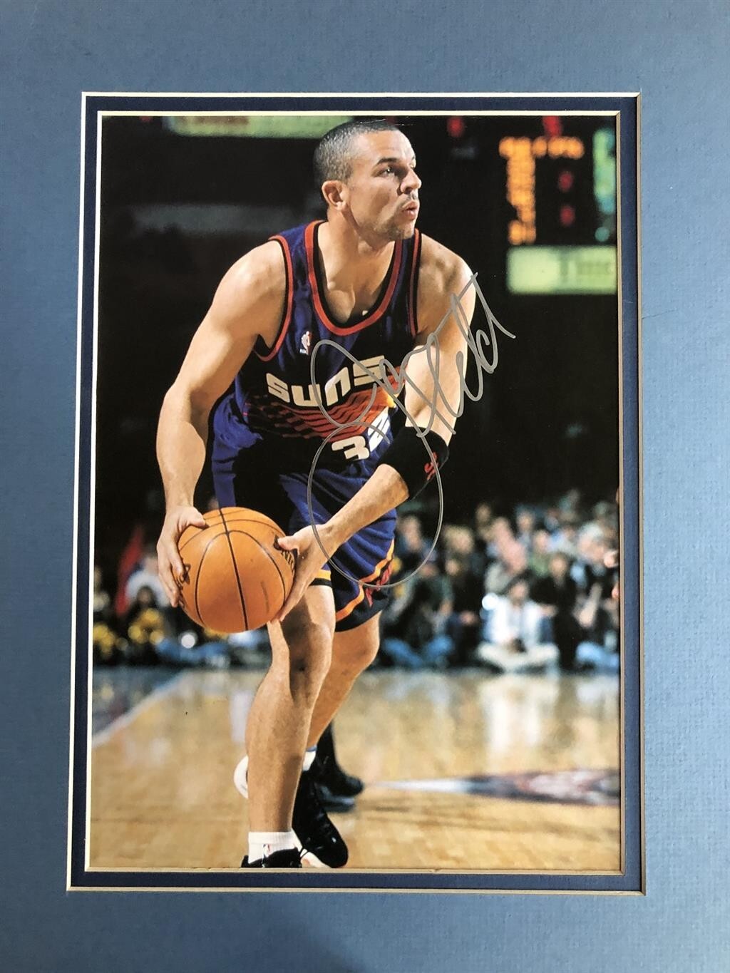 Jason Kidd-12X16 Signed Double Matted Color Photo (Greatest Point Guard NBA) Jason Kidd-12X16 Signed Double Matted Color Photo (Greatest Point Guard NBA)