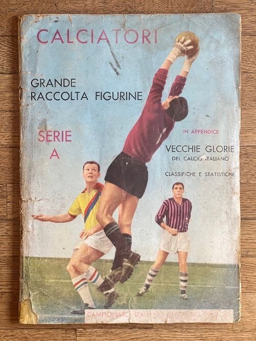 1962 Panini FOOTBALLERS 63 Figure Album Sticker Card Football Italy 1962 Panini FOOTBALLERS 63 Figure Album Sticker Card Football Italy