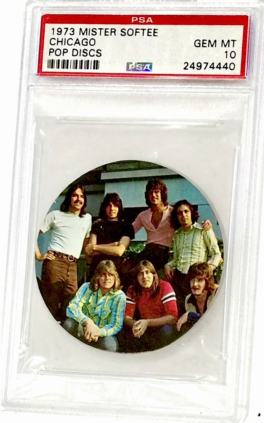 1973 CHICAGO ROCK “RARE POP 4” PSA 10 (MISTER SOFTEE) NOT THE ((TONIBELL)) 1973 CHICAGO ROCK “RARE POP 4” PSA 10 (MISTER SOFTEE) NOT THE ((TONIBELL))