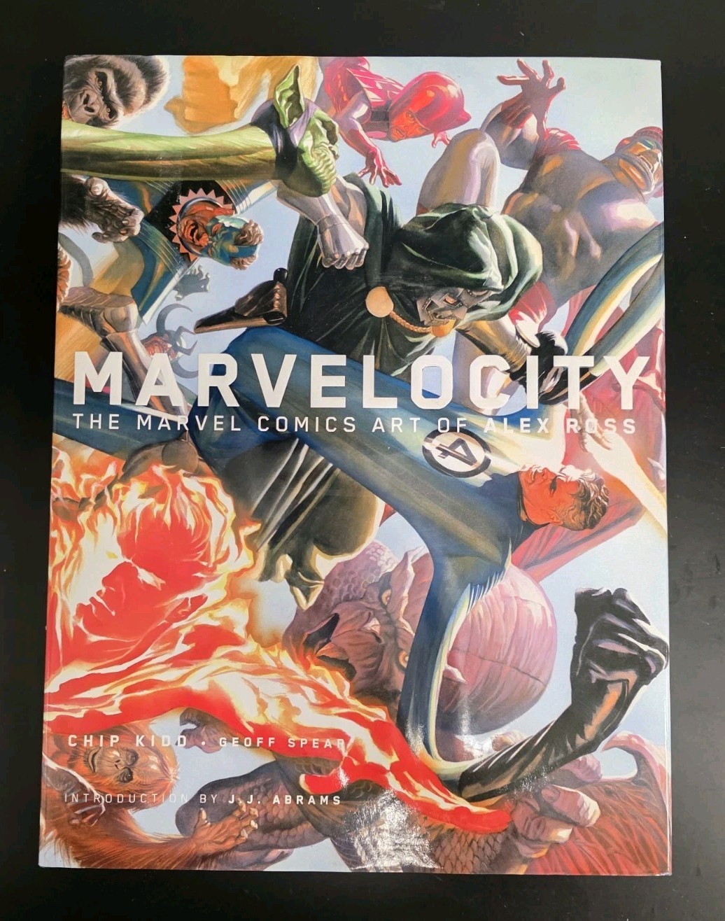MARVELOCITY THE MARVEL COMICS ART OF ALEX ROSS - HC Oversized - RARE Variant MARVELOCITY THE MARVEL COMICS ART OF ALEX ROSS - HC Oversized - RARE Variant
