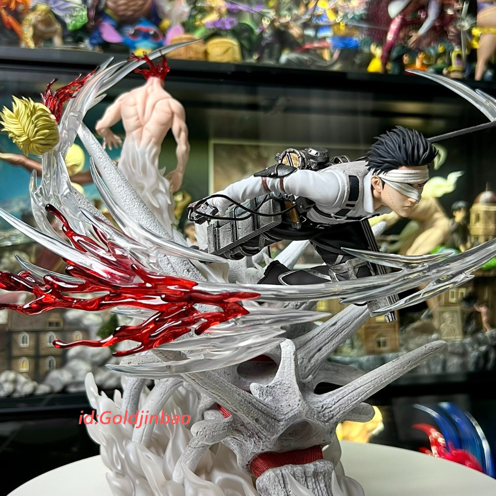CHIKARA Studio Attack on Titan Levi·Ackerman Resin Model In Stock H38cm Anime CHIKARA Studio Attack on Titan Levi·Ackerman Resin Model In Stock H38cm Anime