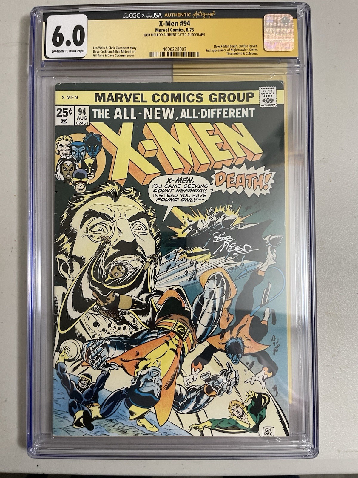 Marvel Cómic Group X-MEN #94