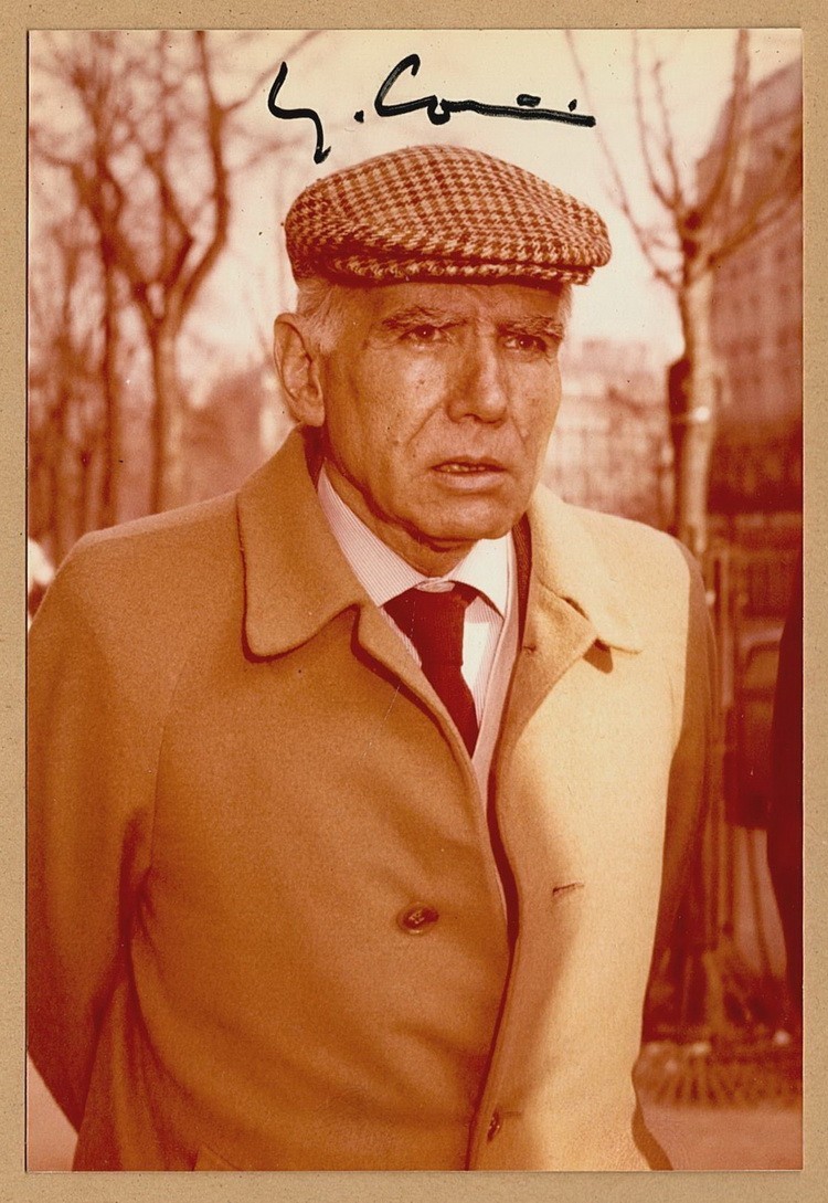 Luigi Comencini (1916-2007) - Italian director - Rare signed photo - Paris 1983 Luigi Comencini (1916-2007) - Italian director - Rare signed photo - Paris 1983