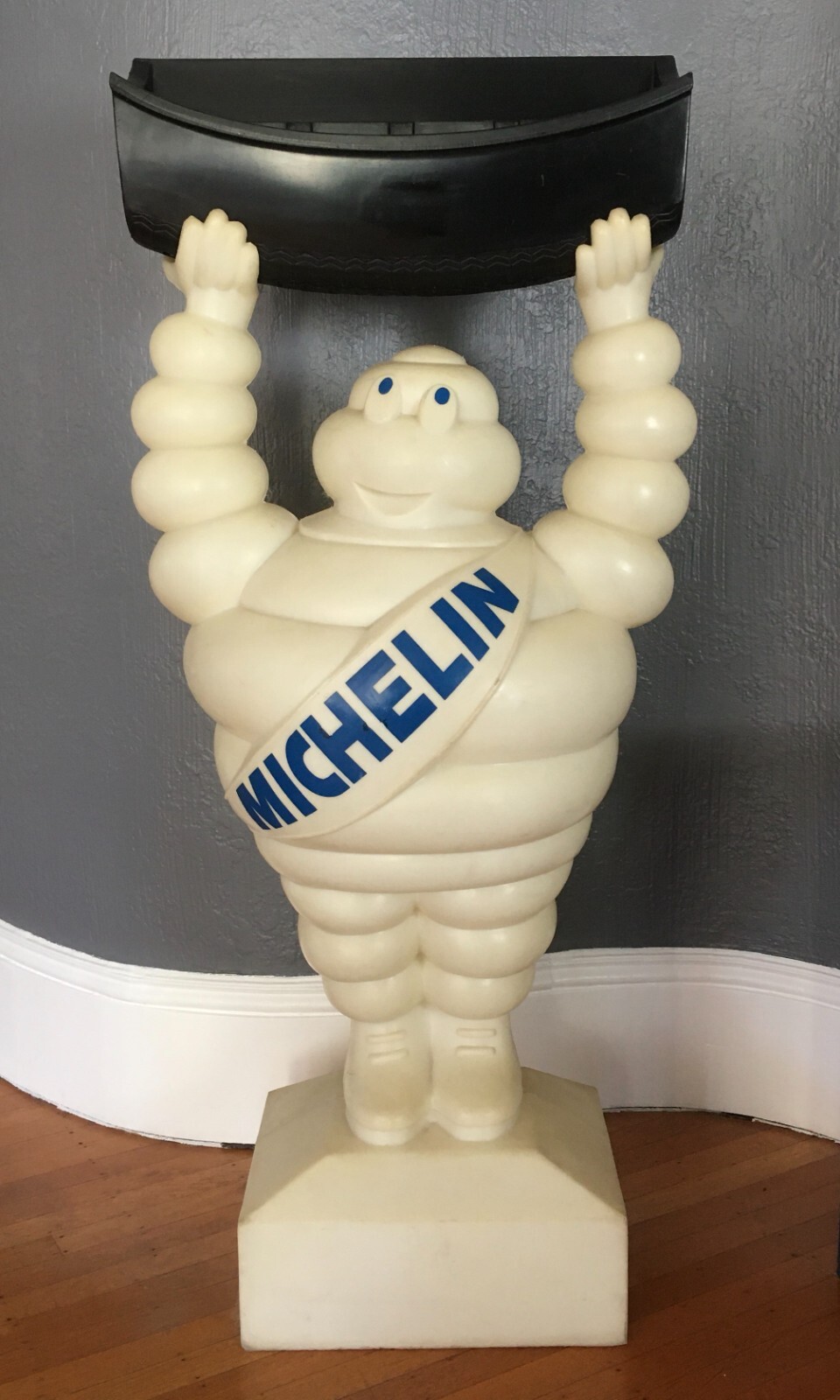 Vintage Bibendum Michelin Man Advertising Figure Tire Store Display / Map Holder Vintage Bibendum Michelin Man Advertising Figure Tire Store Display / Map Holder