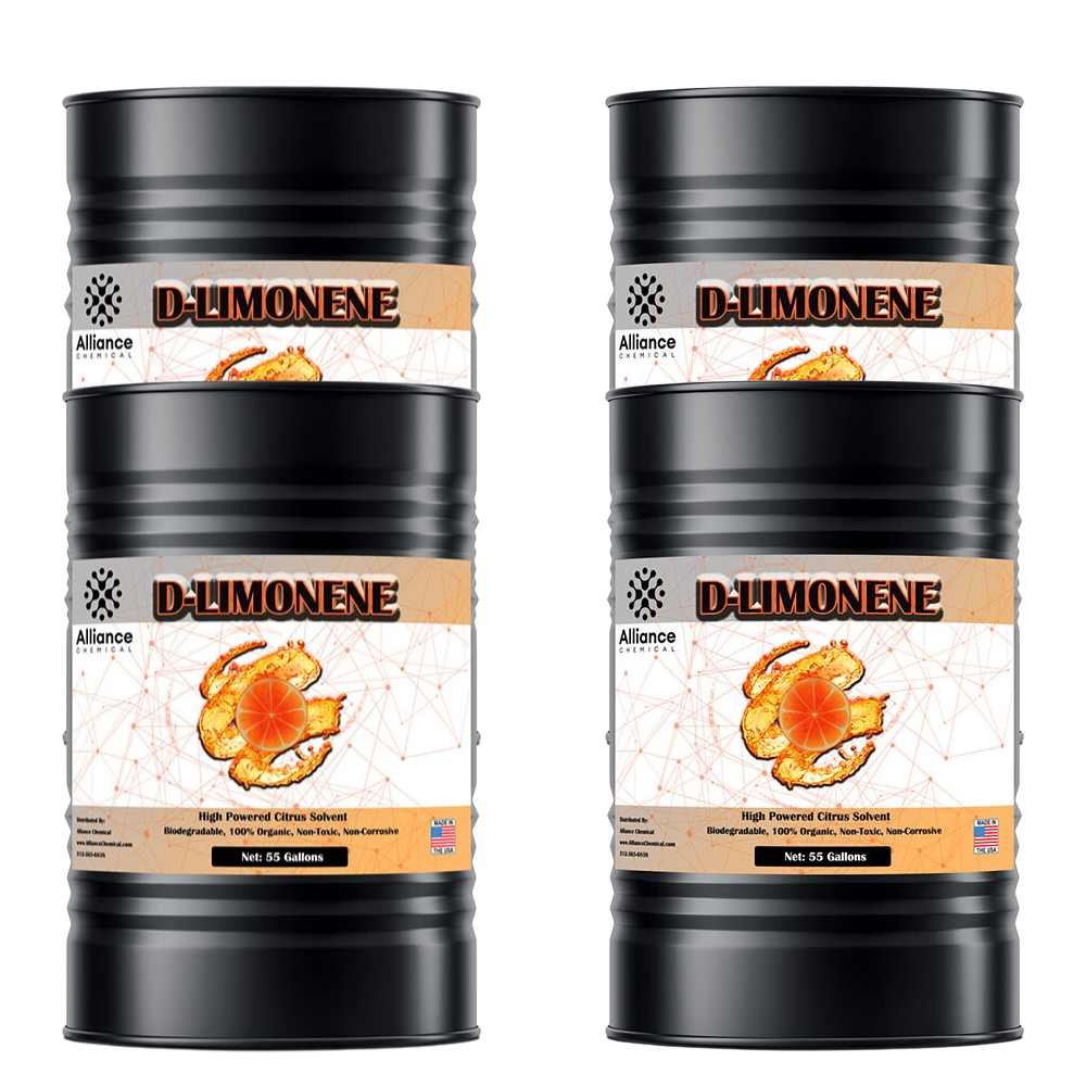 D-Limonene 94% - Food Grade - 4 x 55 Gallon Drums