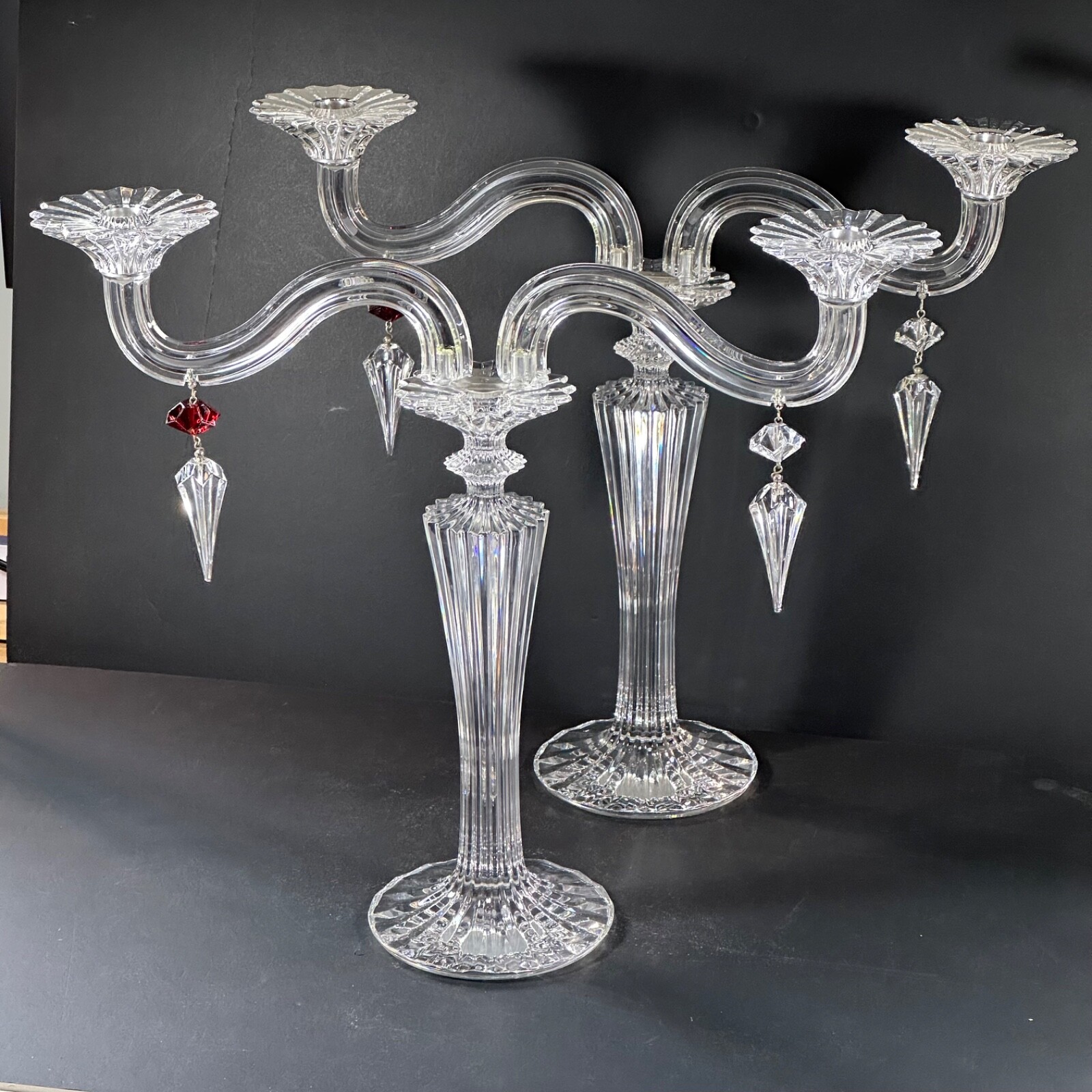 Pair of Baccarat Pair of Baccarat