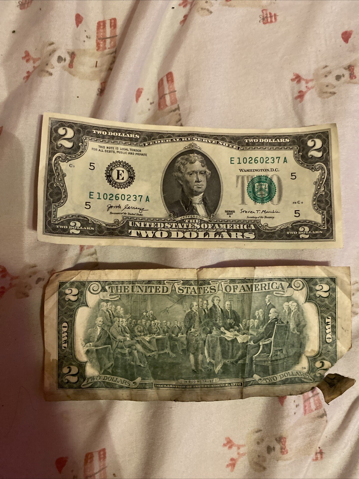 Two Dollars So I Did Do My Research These 2 Dollars Are 20,000 Each Two Dollars So I Did Do My Research These 2 Dollars Are 20,000 Each